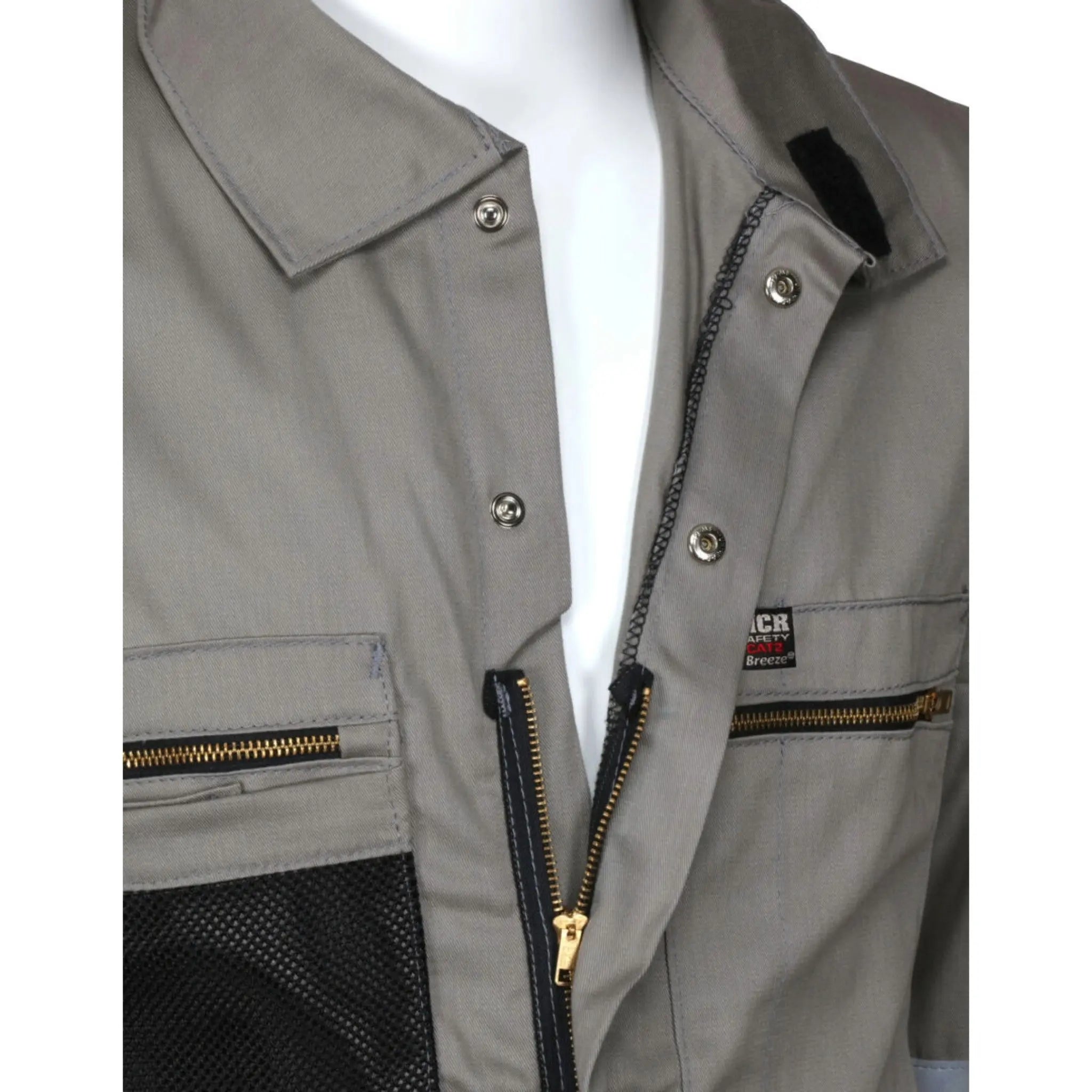 MCR Safety Summit Breeze SBC2011 Coverall, Zipper_Front