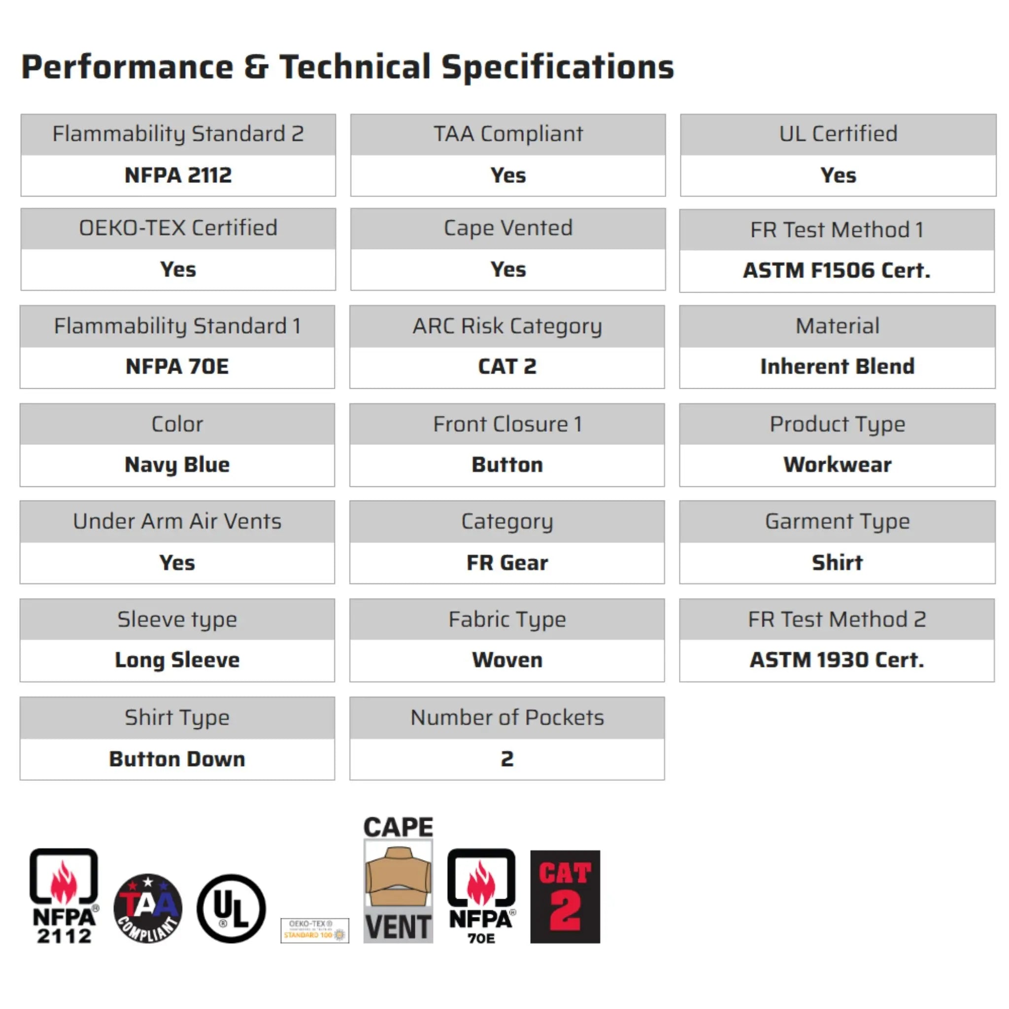 MCR Safety Summit Breeze SBS1002 Shirt, Specs