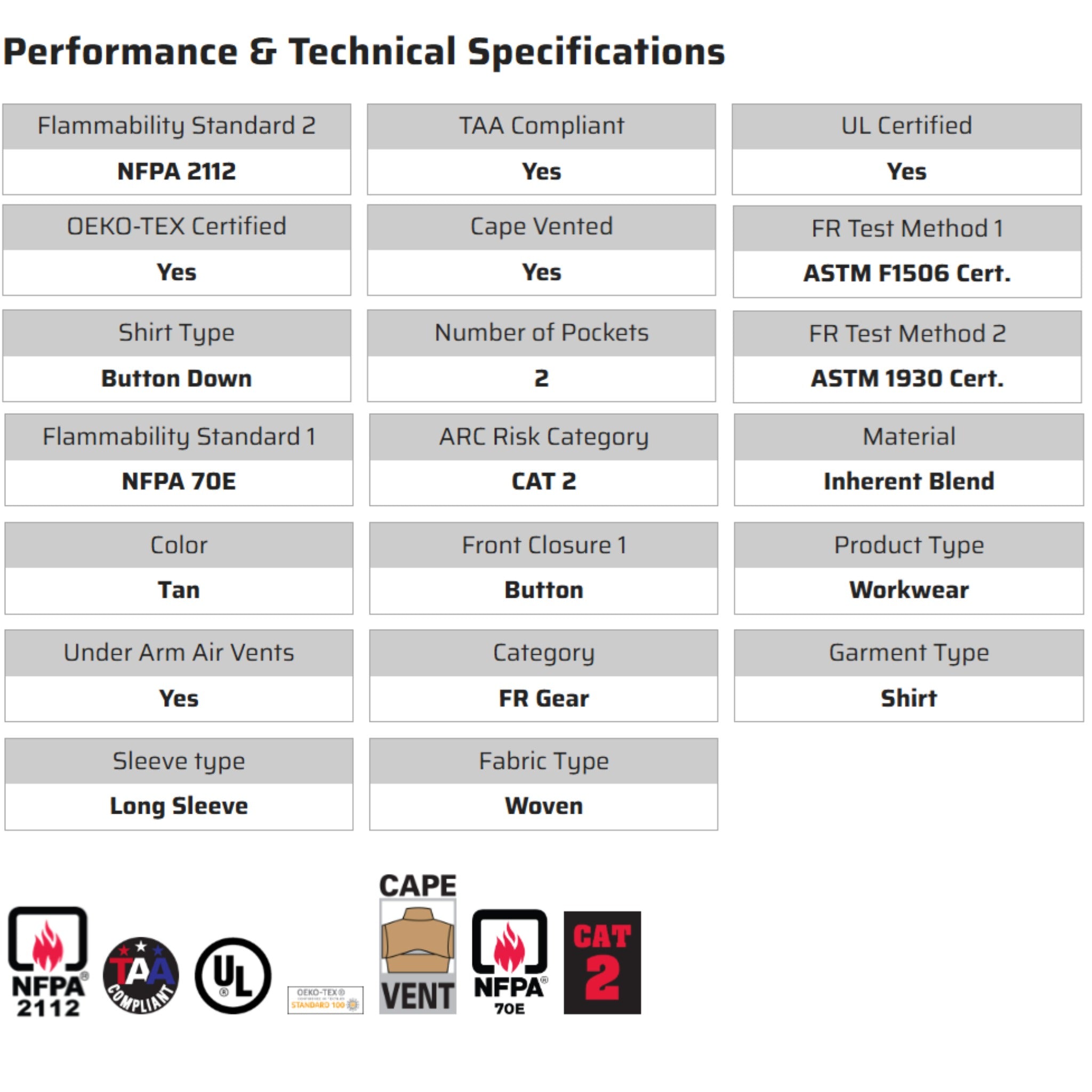 MCR Safety Summit Breeze SBS1003 Shirt, Specs