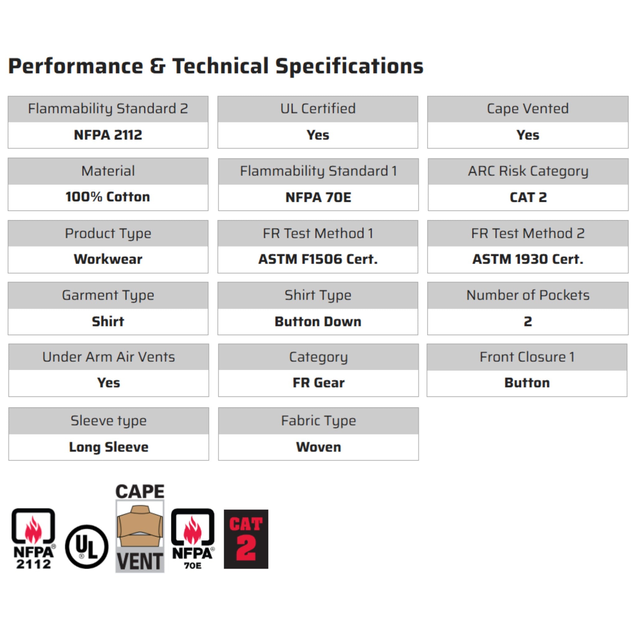 MCR Safety Summit Breeze SBS2001 Shirt, Specs