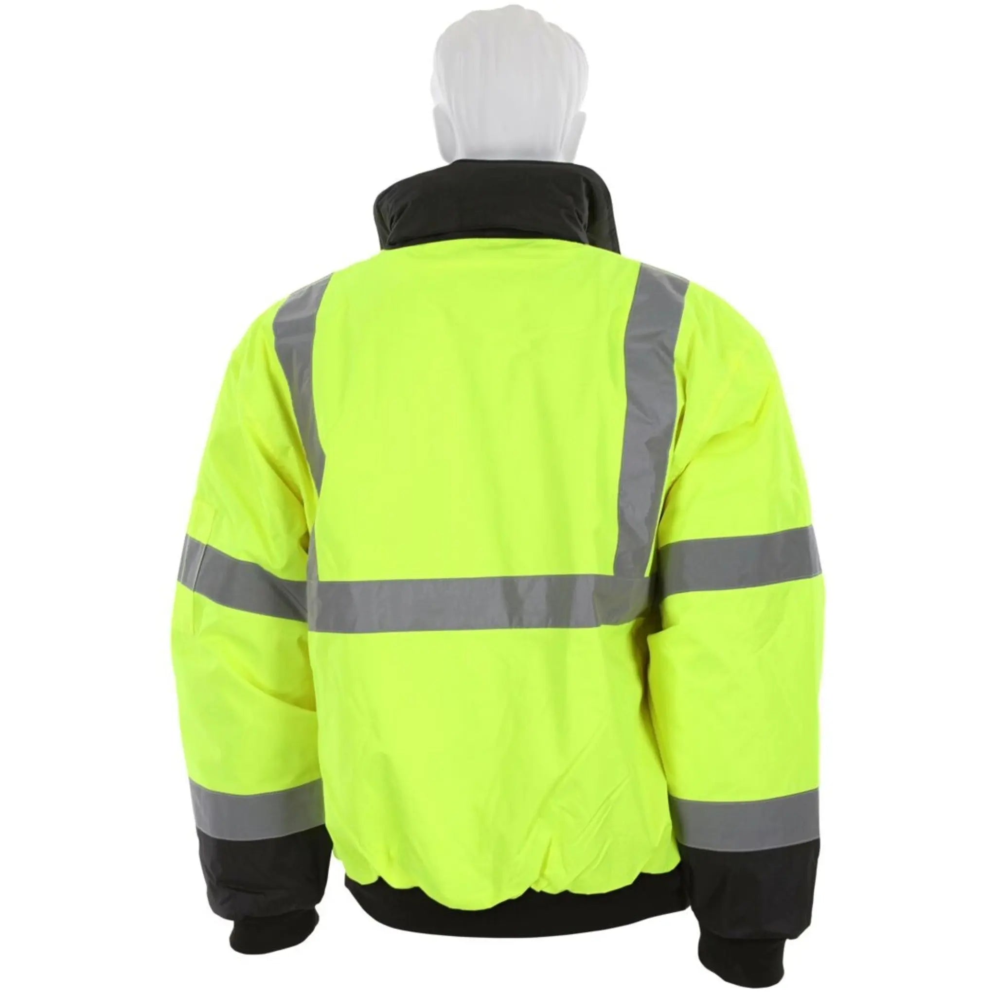 MCR Safety Luminator VBBCL3L Rain Jacket, Back