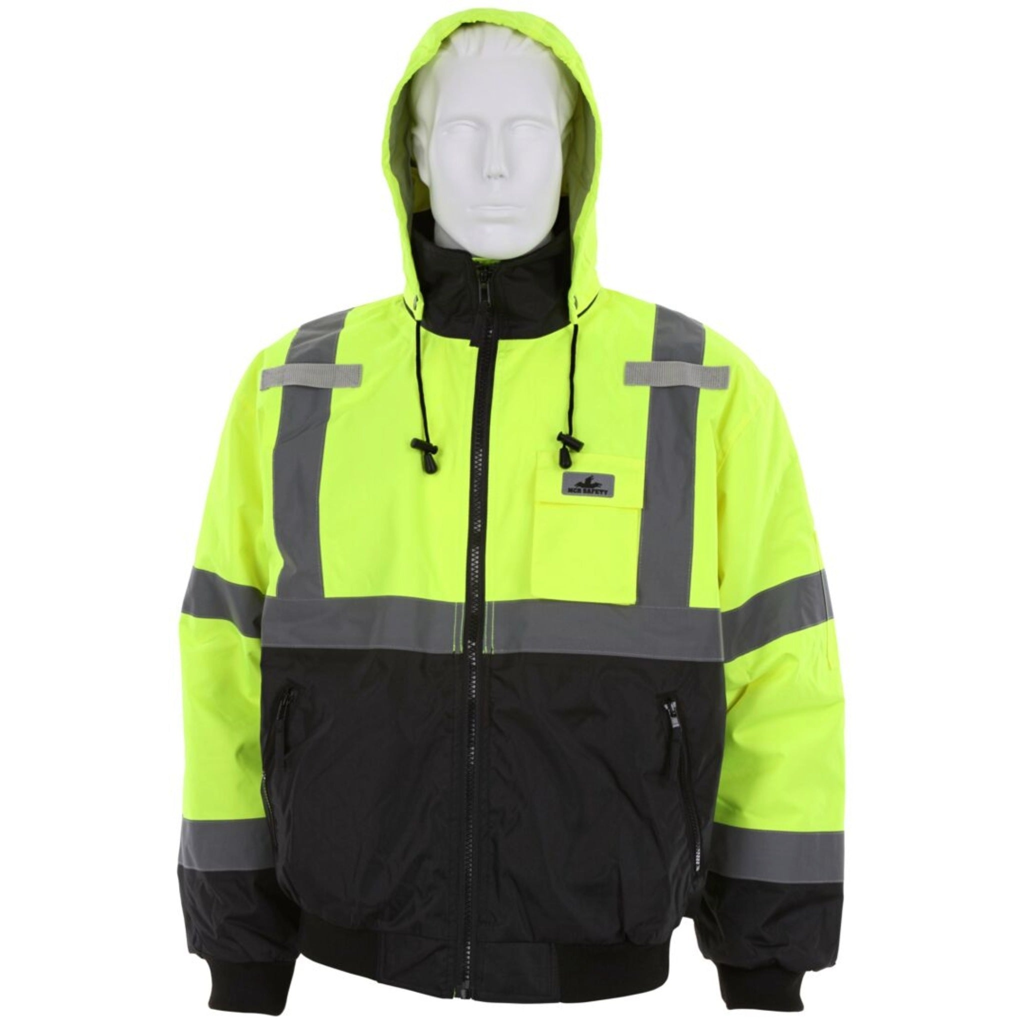 MCR Safety Luminator VBBCL3L Rain Jacket, Main Image