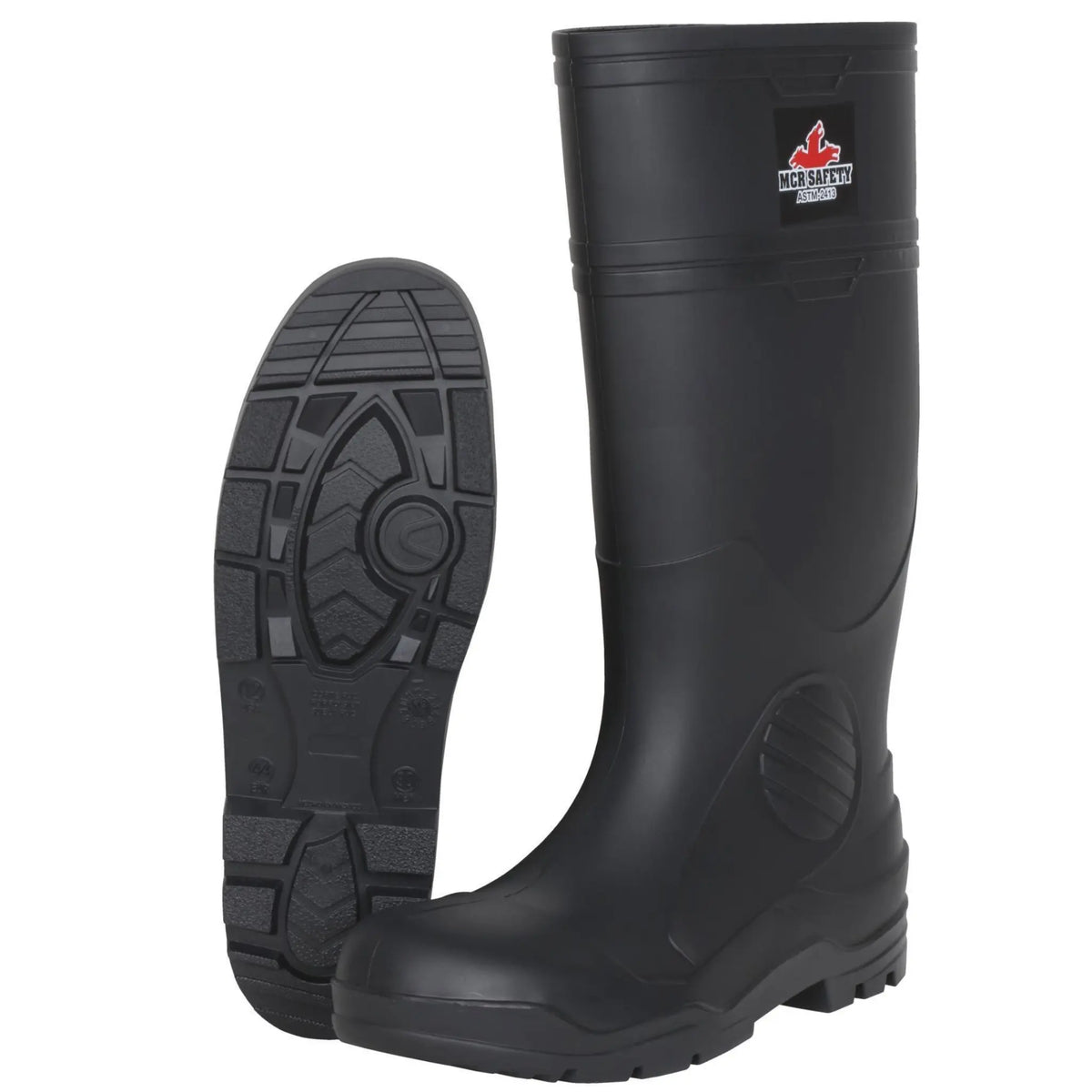 MCR Safety VBS12014 Steel Toe PVC Work Boots, Pair