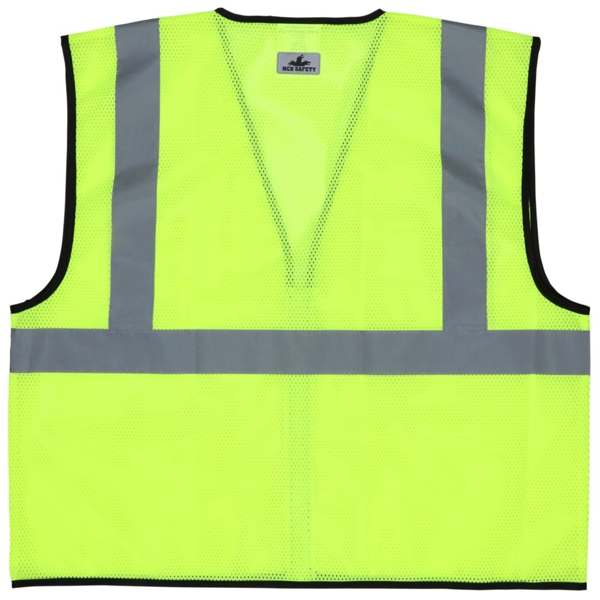 MCR Safety Luminator VCL2MLZ Safety Vest, Back View