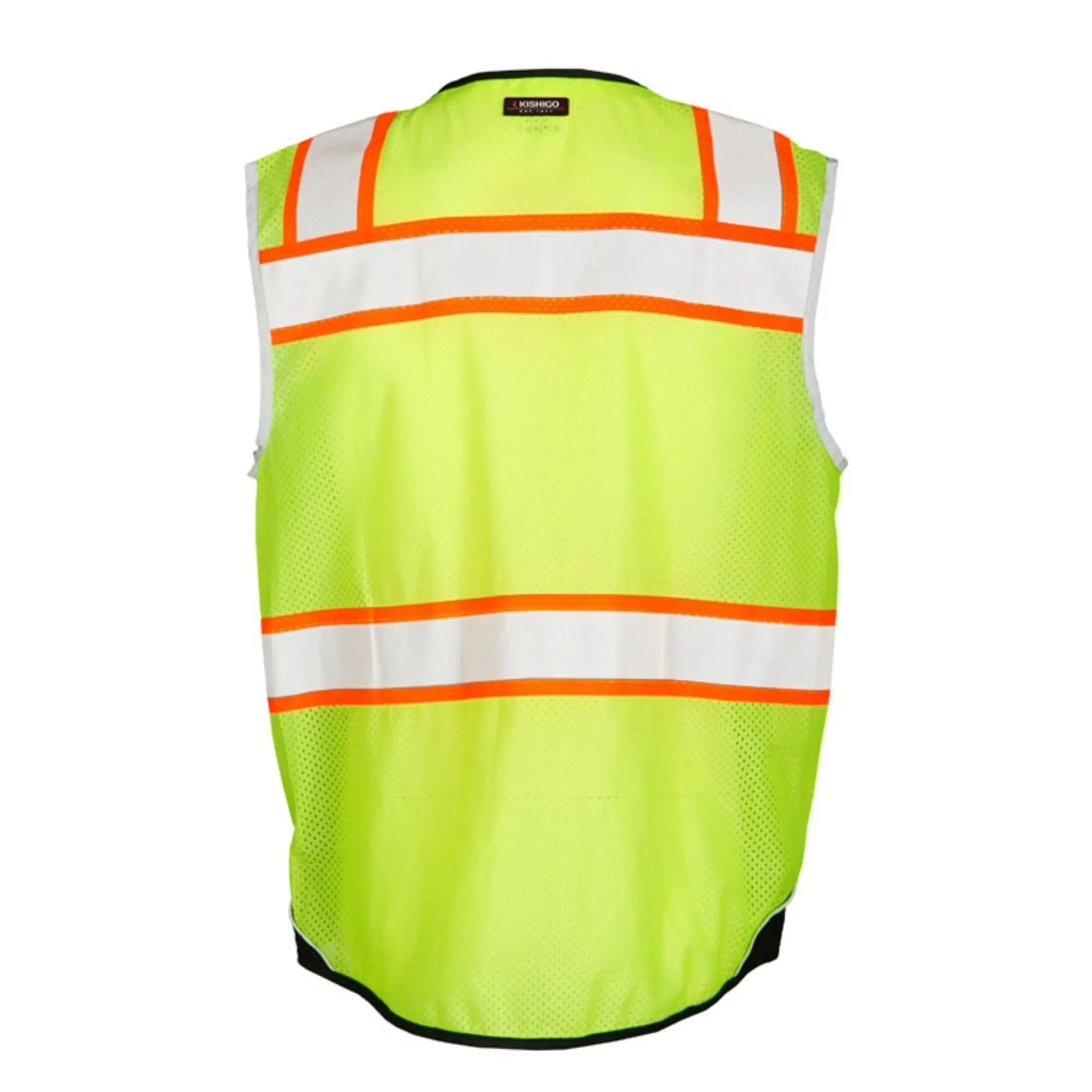 Kishigo ANSI Type R Class 2 Premium Black Series Black Bottom Vest, 1 Each