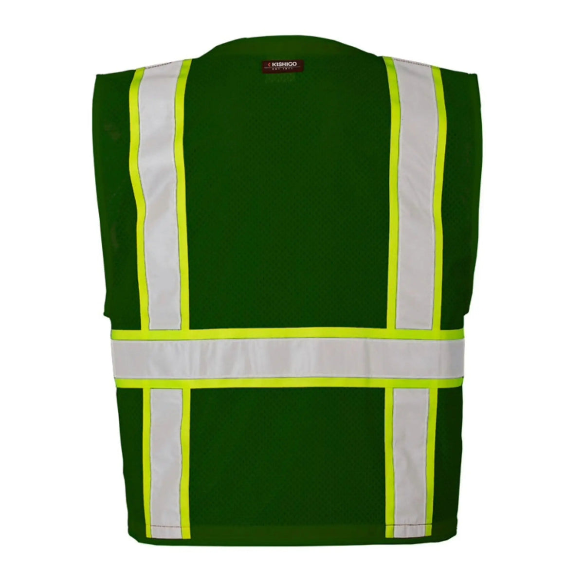 Kishigo B104 Enhanced Visibility Multi Pocket Mesh Vest, Non-ANSI, 1 Each-back