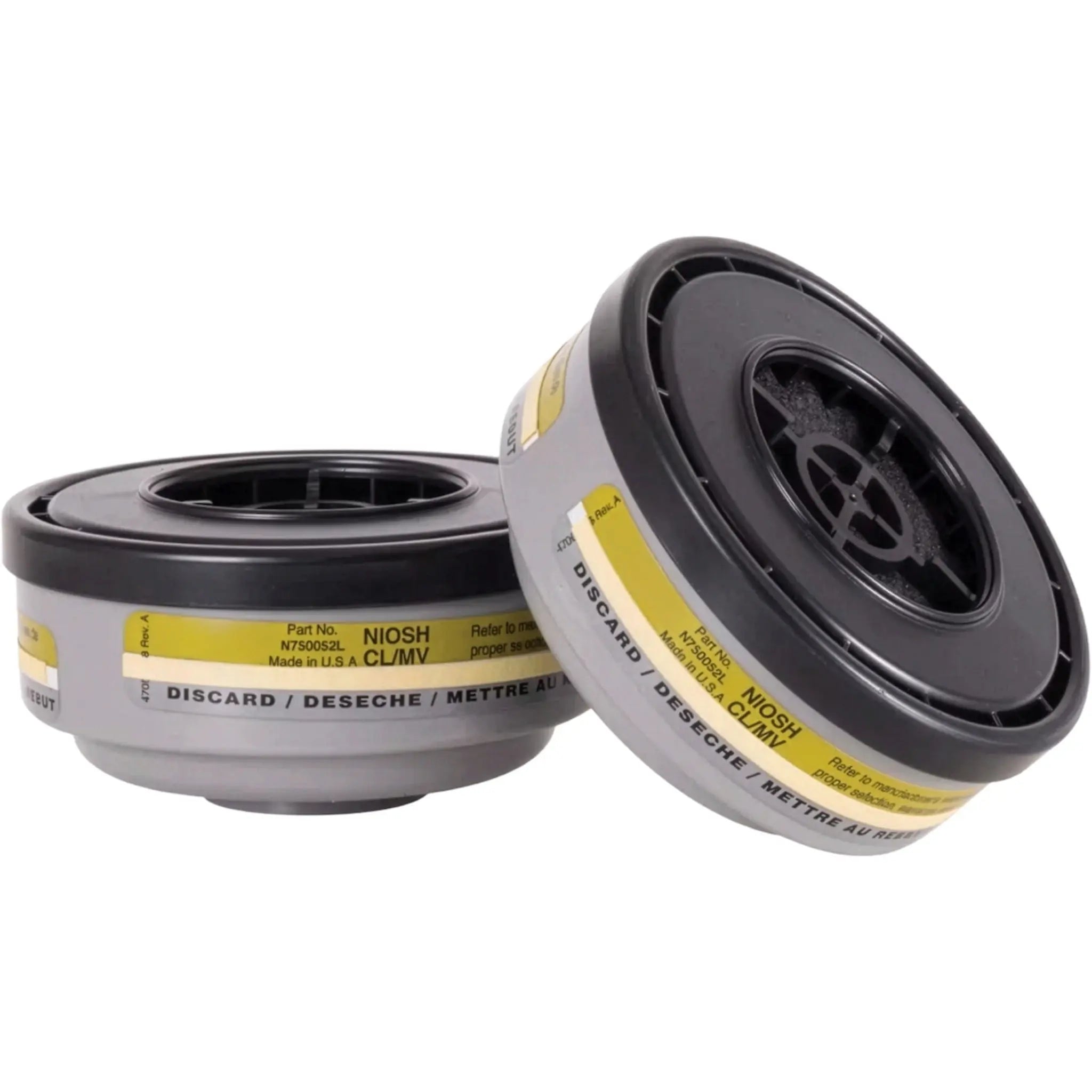 Honeywell North N750052L Mercury Vapor Chlorine with ESLI Respirator Cartridge-Main_Image