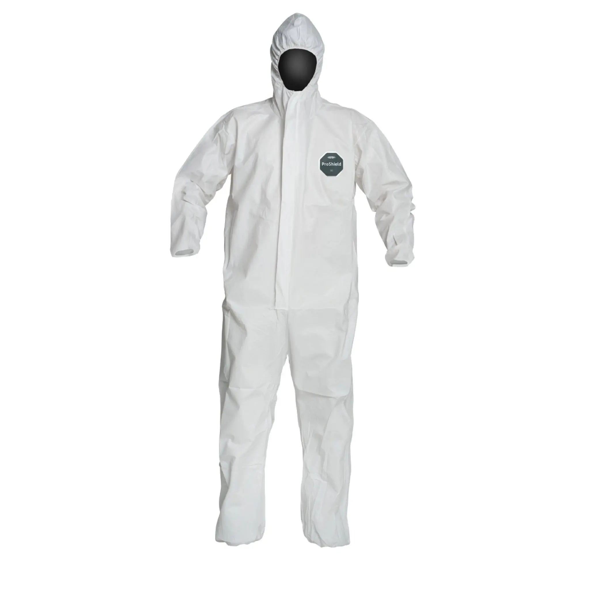 DuPont NB127SWH ProShield 50 Microporous Film Hooded Coveralls, 1 Case