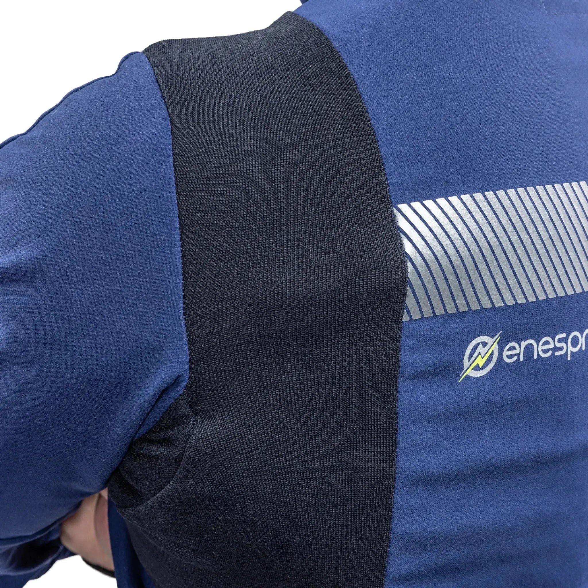 National Safety Apparel Enespro ARC40J ArcGuard Performance 40 Cal Arch Flash Jacket, Blue, 1 Each