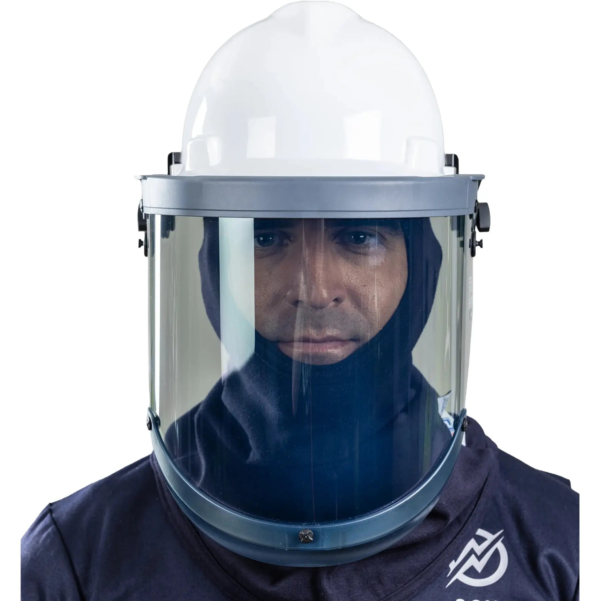 National Safety Apparel Enespro KITHP12PV 12 cal Faceshield Kit, Gray/White, 1 Kit