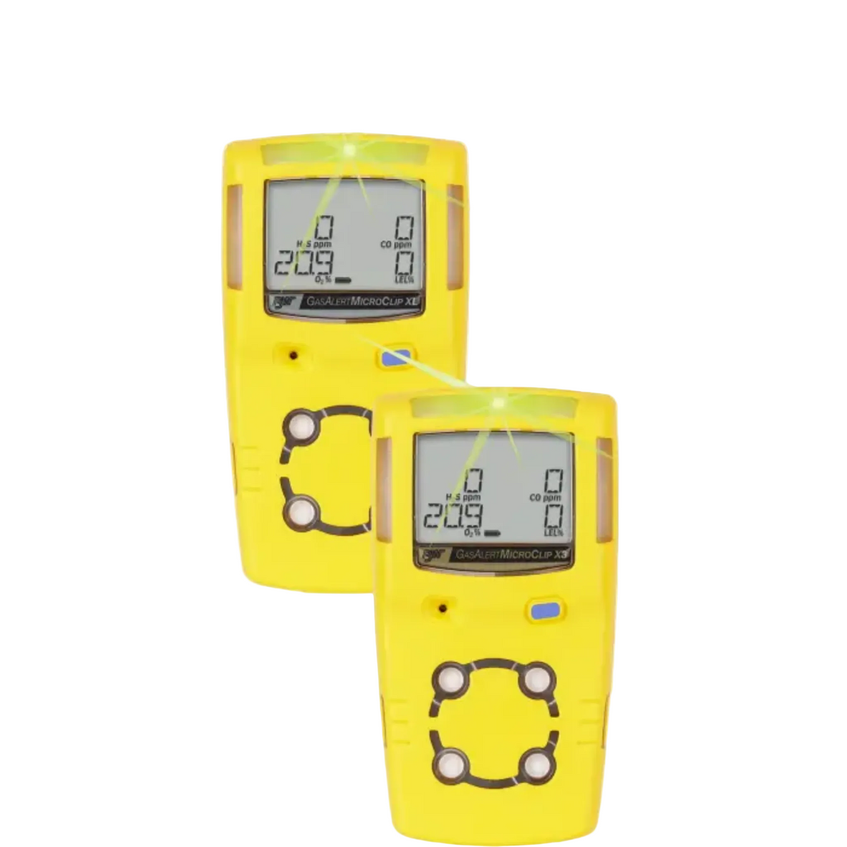 Honeywell BW MCXL-XWHM-Y-NA MicroClip Multi-Gas Detector, LEL, O2, CO, H2S, Electrochemical, 1 Each, 2nd image