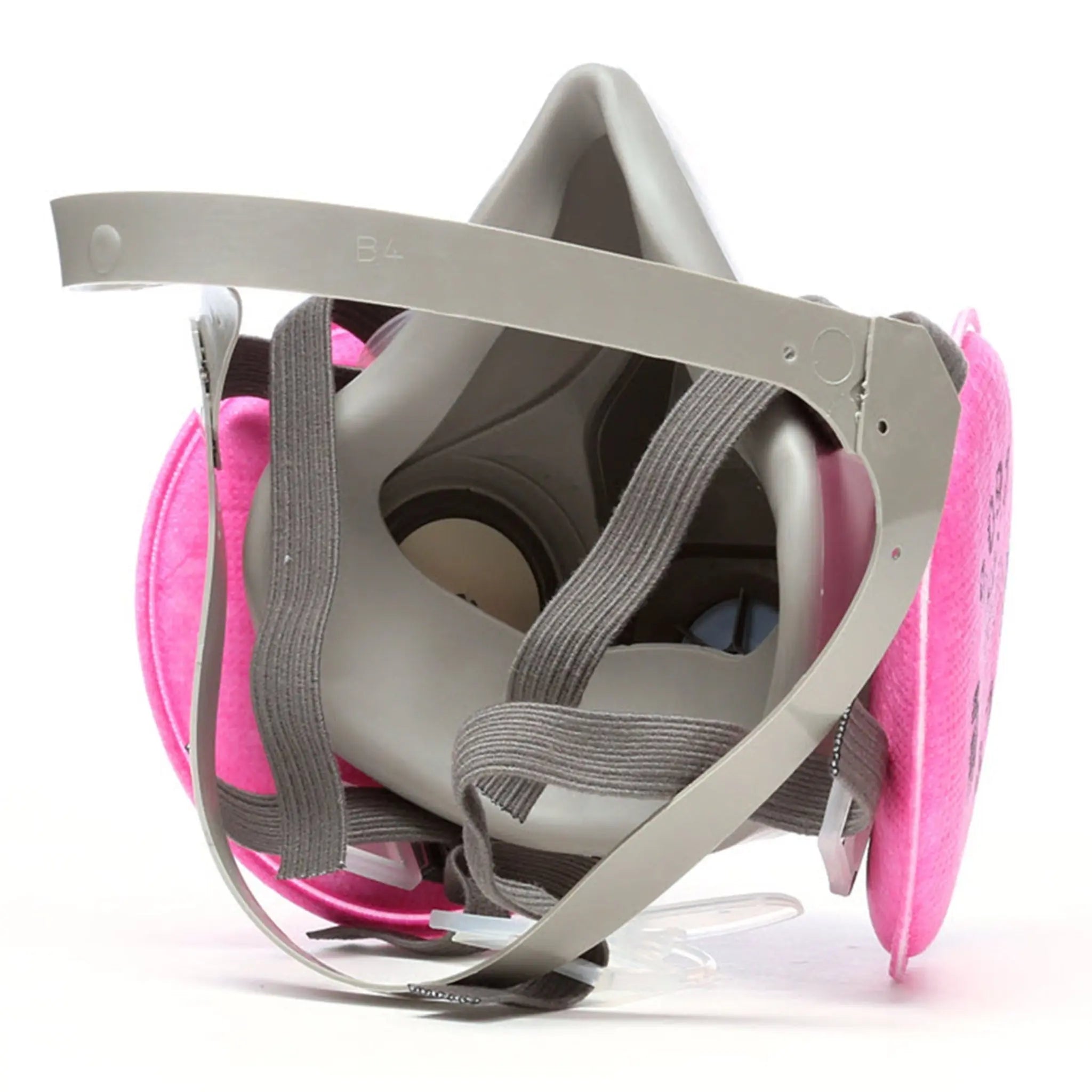 3M 6000 Series 6291 Half Facepiece Respirator Assemblies, Medium, Back View