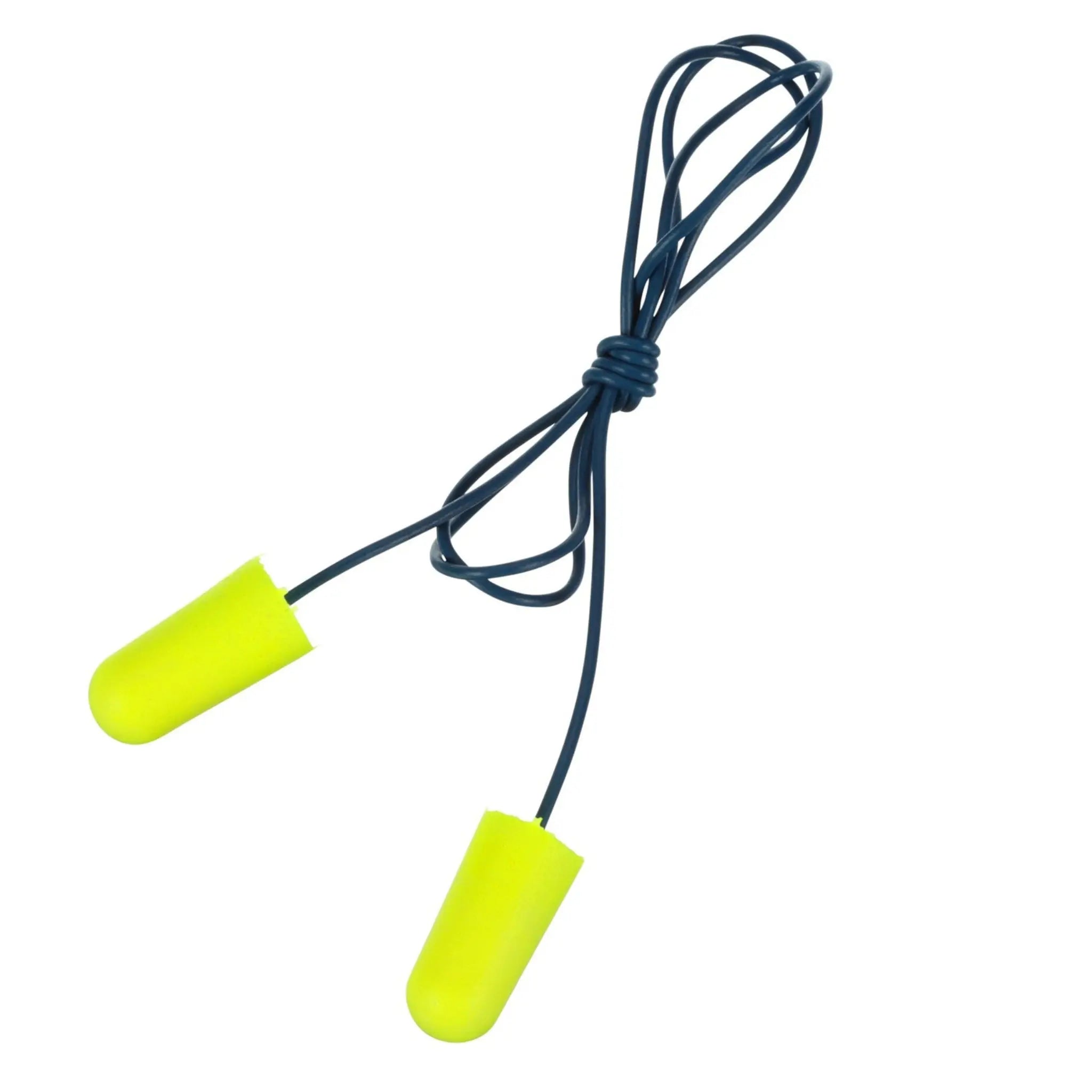 3M E-A-Rsoft SuperFit Metal Detectable Corded Earplugs, Yellow, Corded, Box of 200