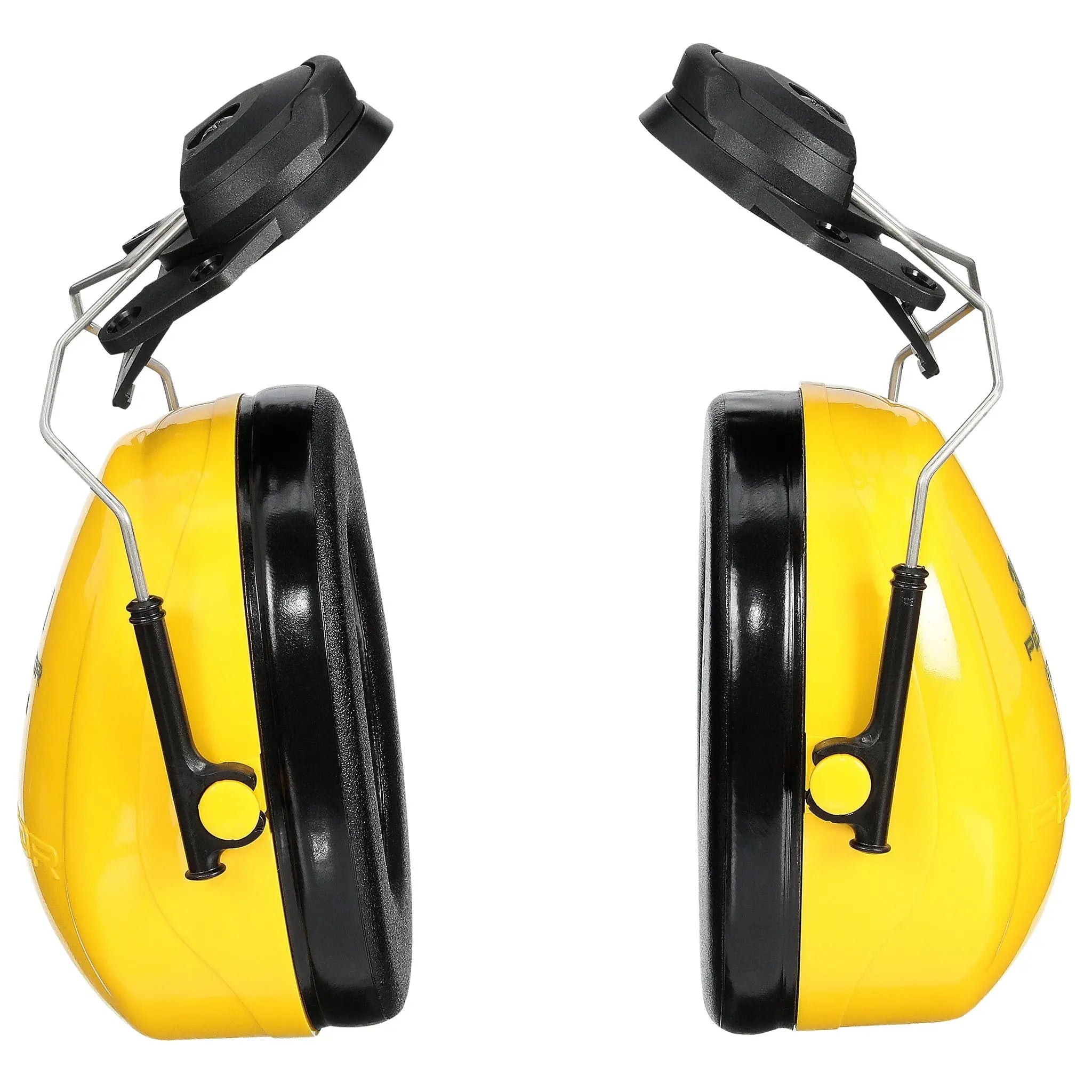3M Peltor Optime H9P3E 98 Cap-Mount Earmuffs, Yellow, 1 Each