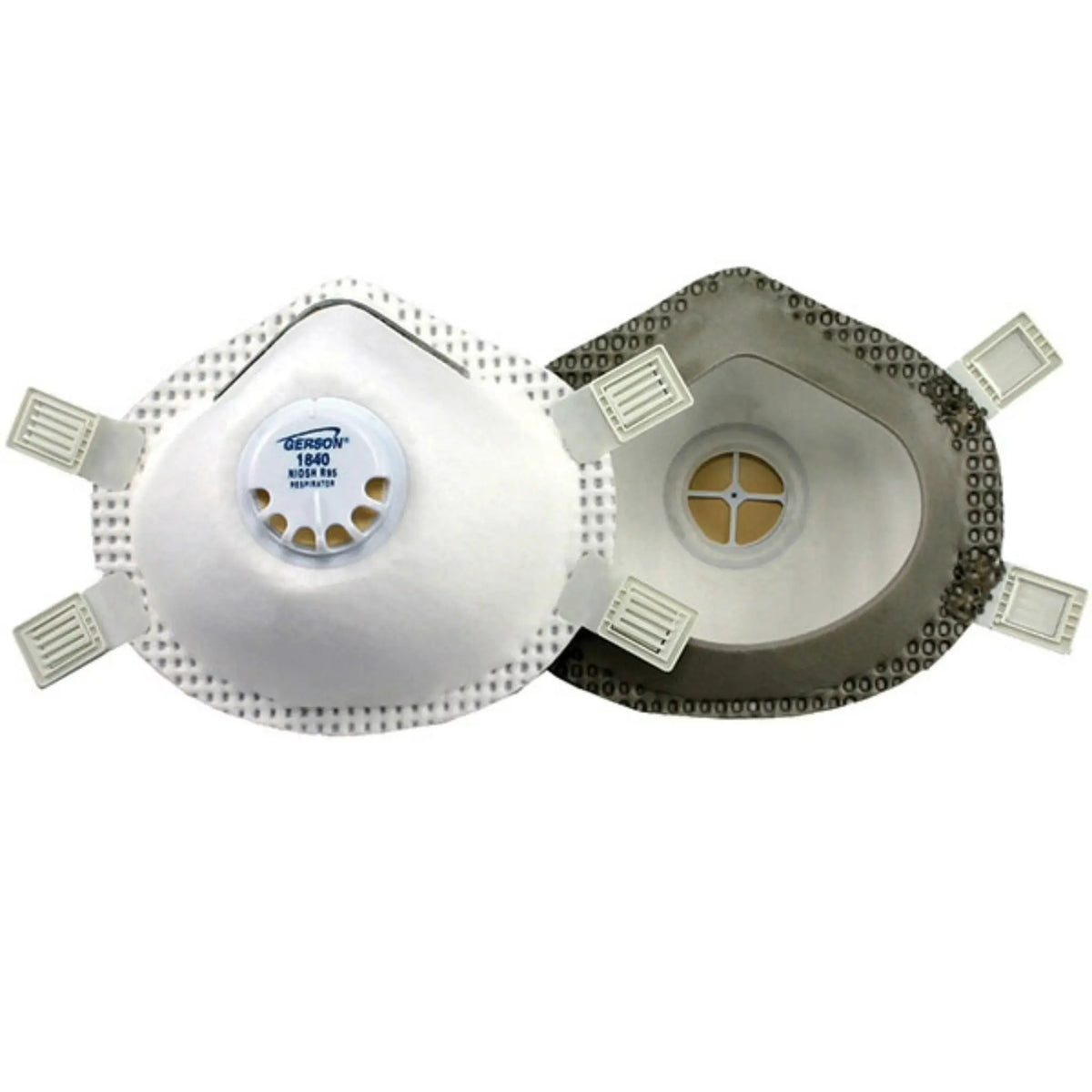 Gerson 1840 R95 Particulate Respirator with Valve, Full Gasket, Bag of 5, Main Image