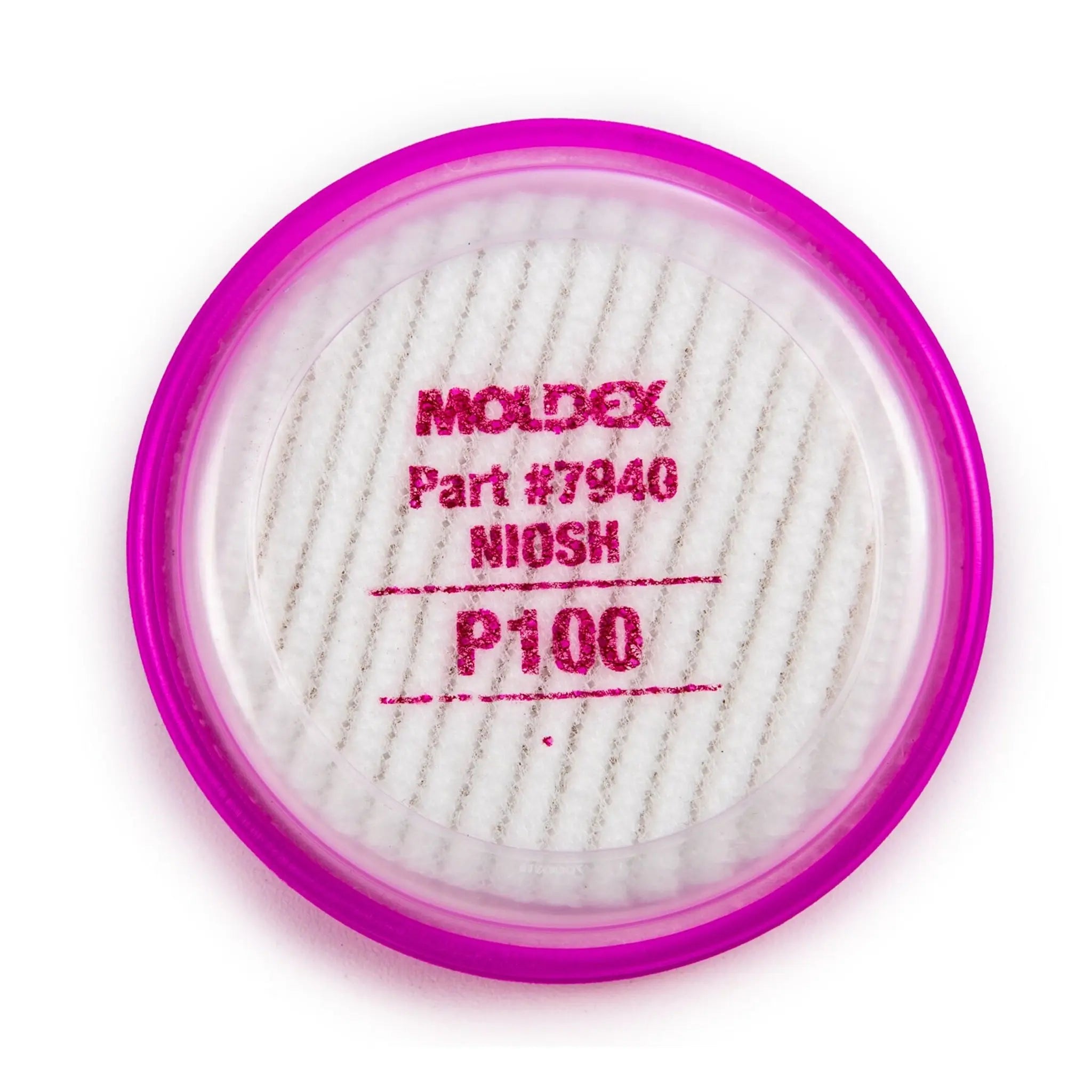 Moldex 7140 7000 & 9000 Series Combo Stacked Cartridge/Filter, Organic Vapor, Gray/Fuchsia, 1 PairÂ