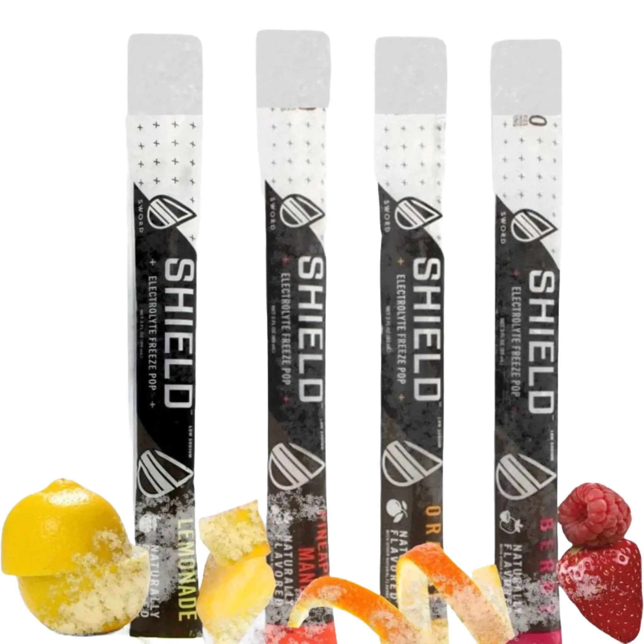 Sword Performance Inc SHIELD 02-04-01-36-MX Reduced Sugar Electrolyte Freeze Pop, Case of 36