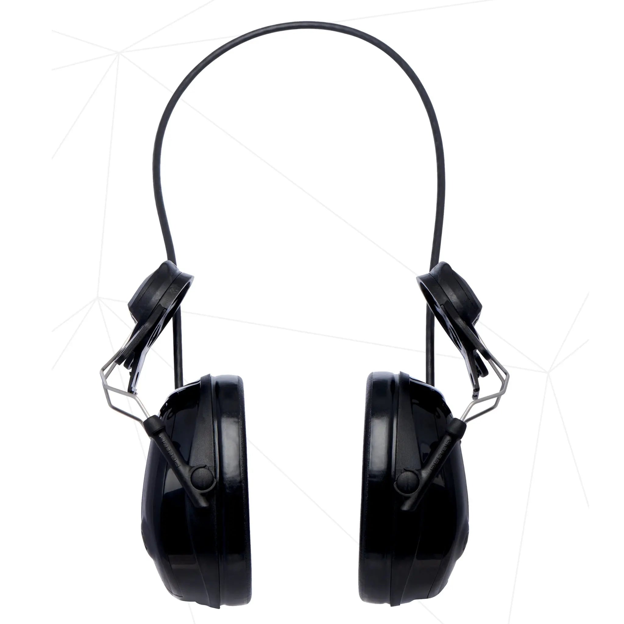 3M Peltor 7100088455 MT13H220P3E ProTac III Slim Headset Black Hard Hat Model, Case of 10