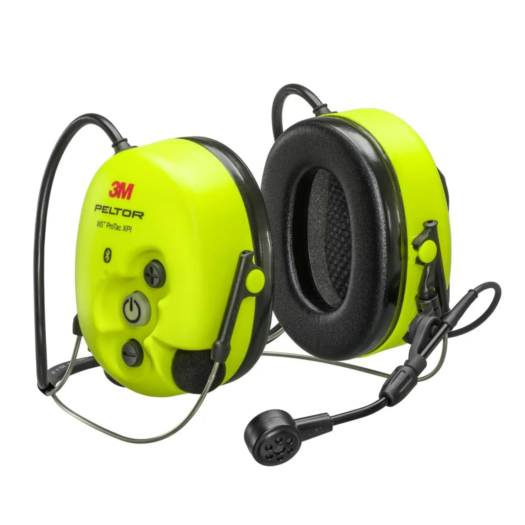3M Peltor MT15H7BWS6-111 WS ProTac XPI Headset, Neckband Style, FLX2, Hi-Vis Yellow_Main Image