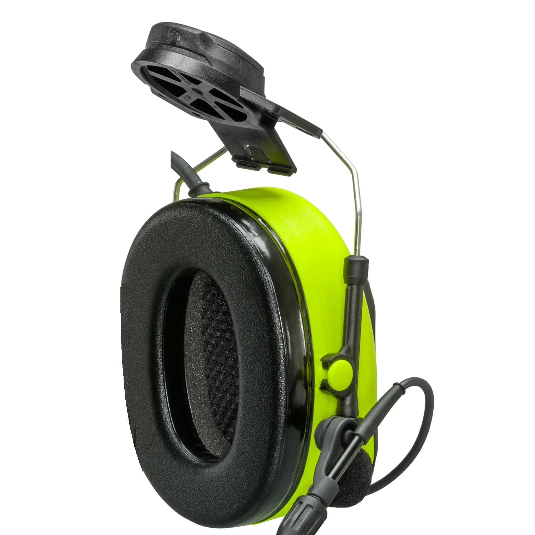 3M PELTOR MT15H7P3EWS6 WS ProTac XPI Headset, Hard Hat Attachment, Hi-Vis Yellow, 1 Each