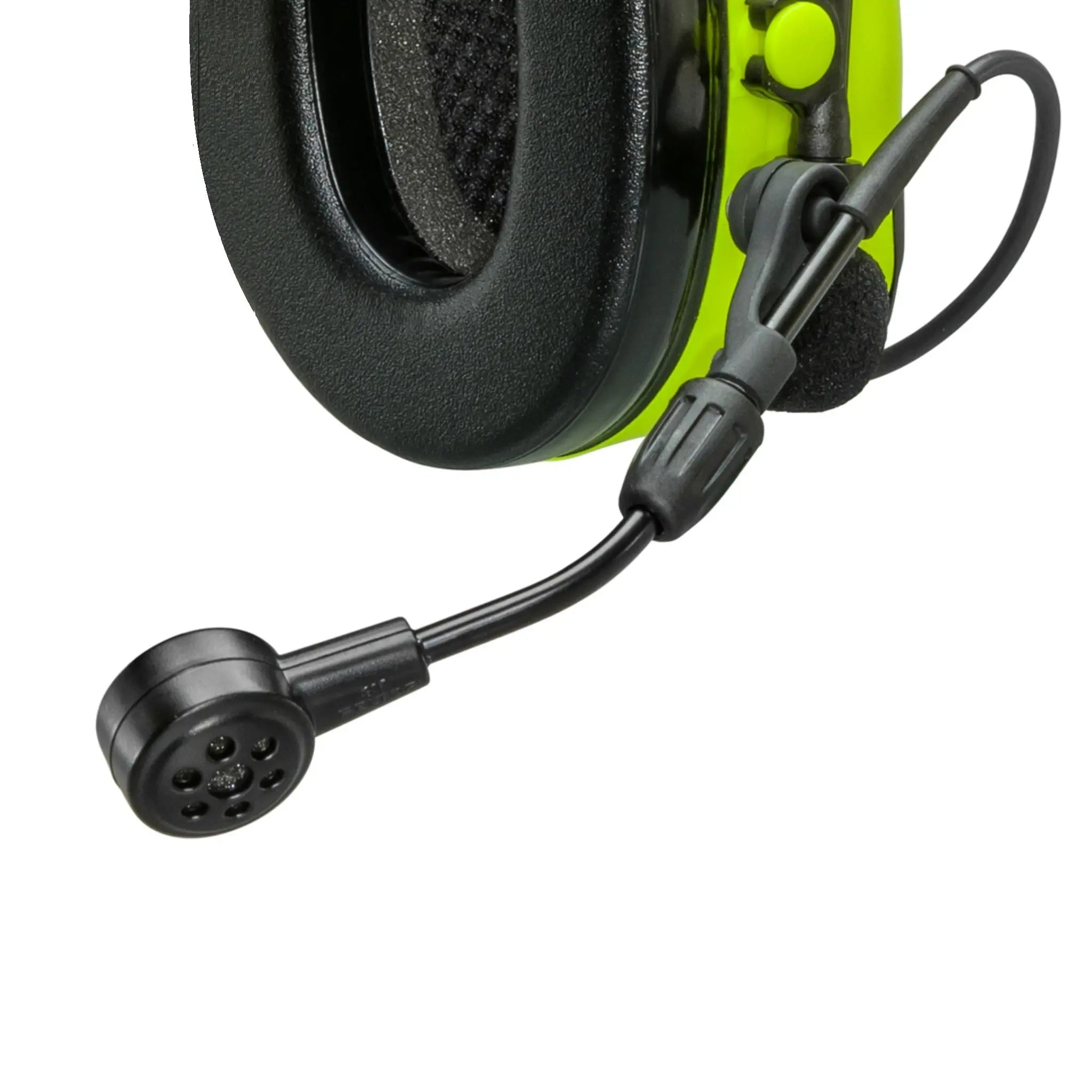 3M PELTOR MT15H7P3EWS6 WS ProTac XPI Headset, Hard Hat Attachment, Hi-Vis Yellow, 1 Each