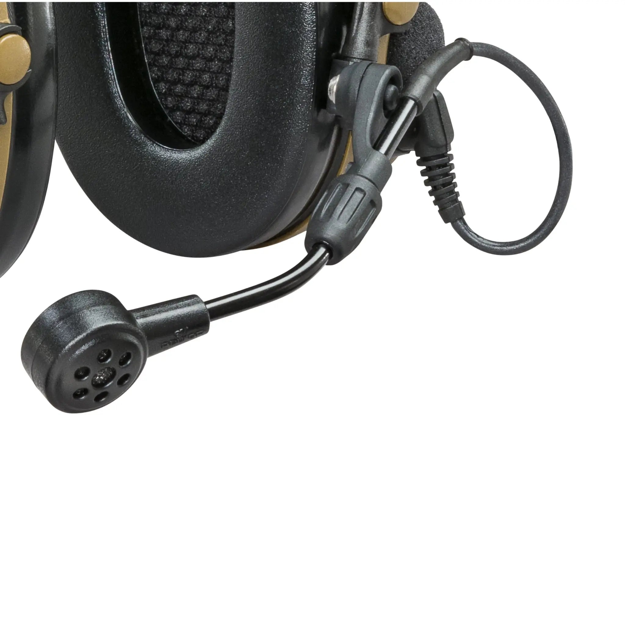 3M PELTOR MT20H682FB-09N CYS ComTac VI NIB Hearing Defender, Headband w/ included ARC, Coyote Brown, Microphone