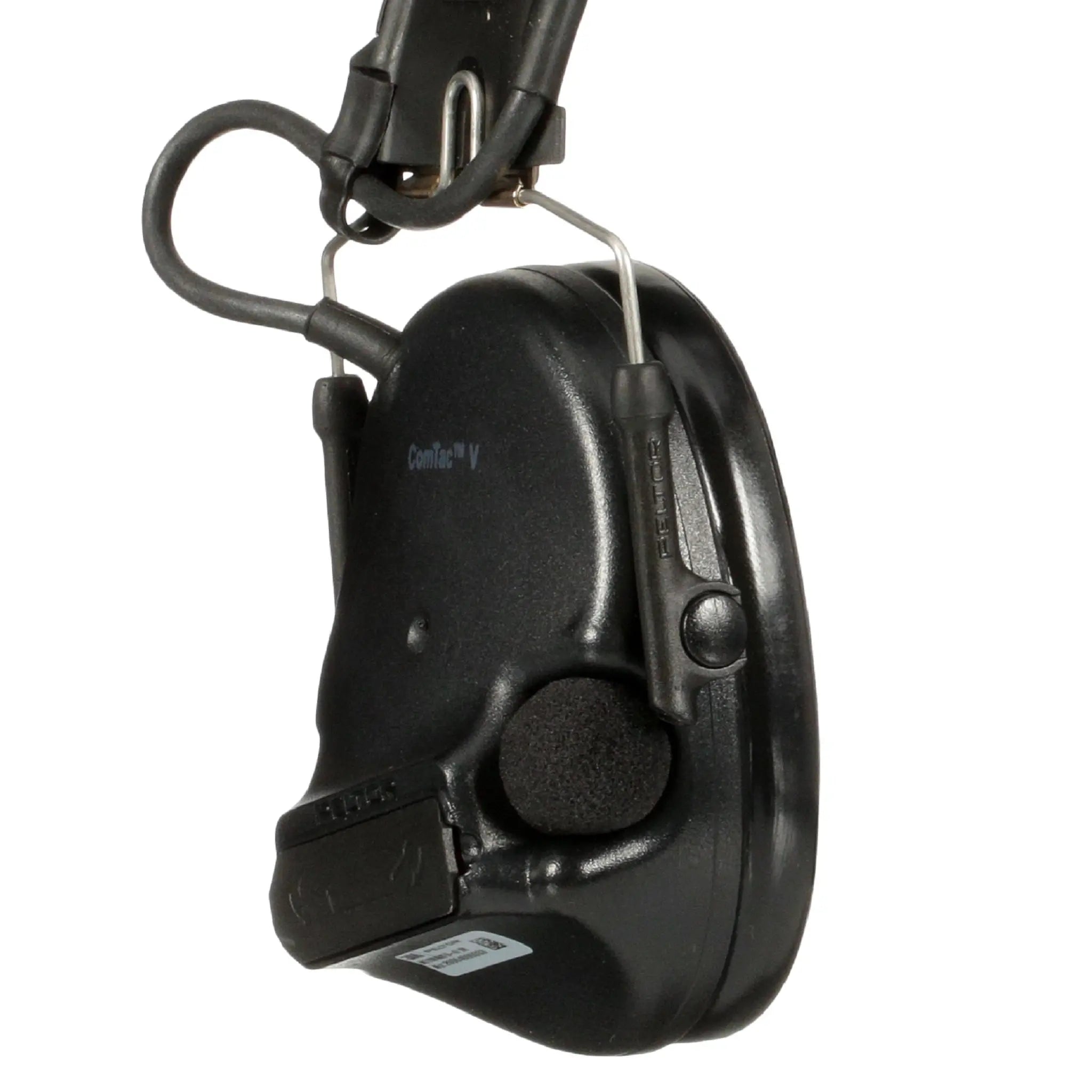 3M Peltor MT20H682FB-47 SV SwatTac V Headset, Foldable, Single Lead, Black, Right