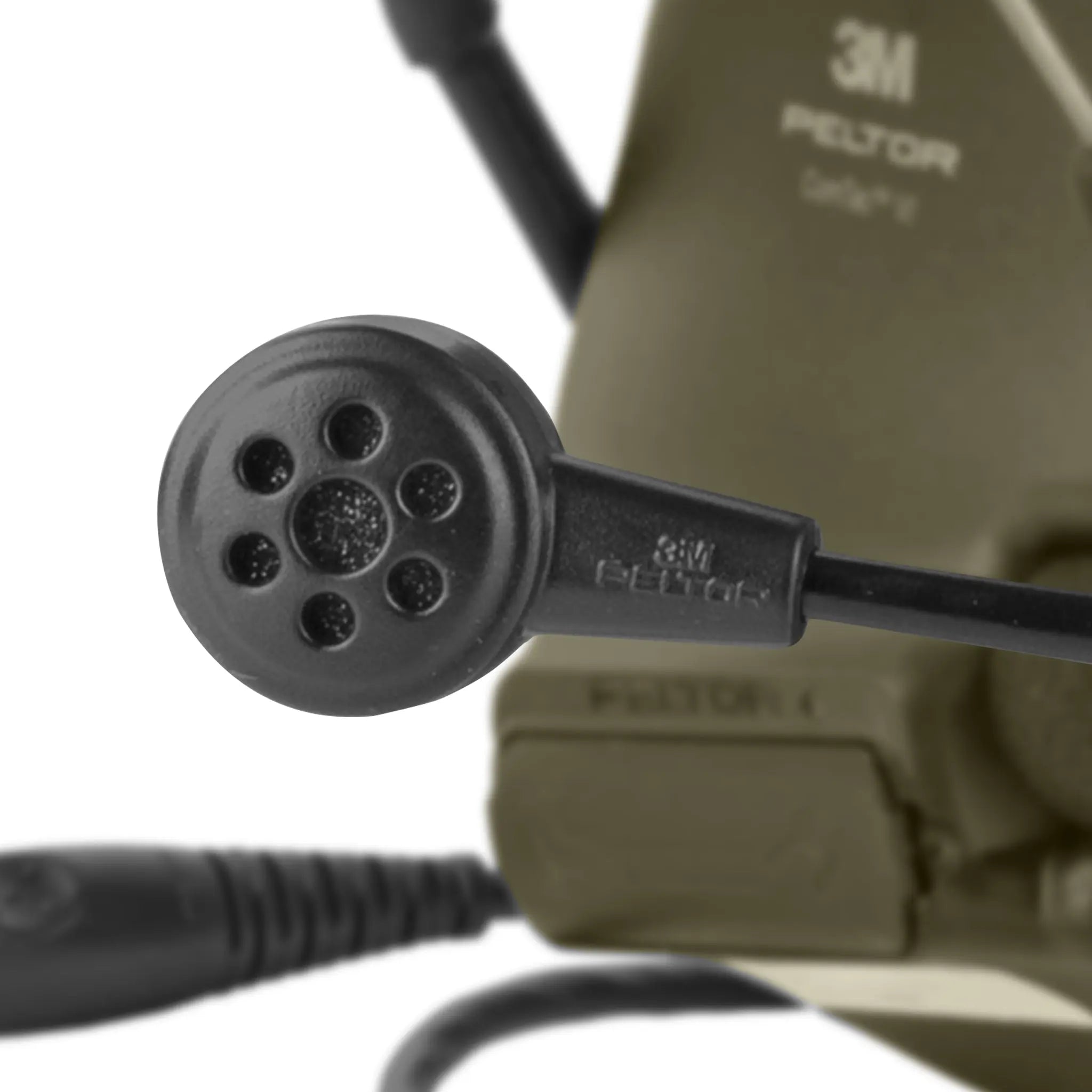 3M PELTOR MT20H682FB-47N GNS ComTac VI NIB Headset, Single Downlead, Headband w/ included ARC, Green, Microphone