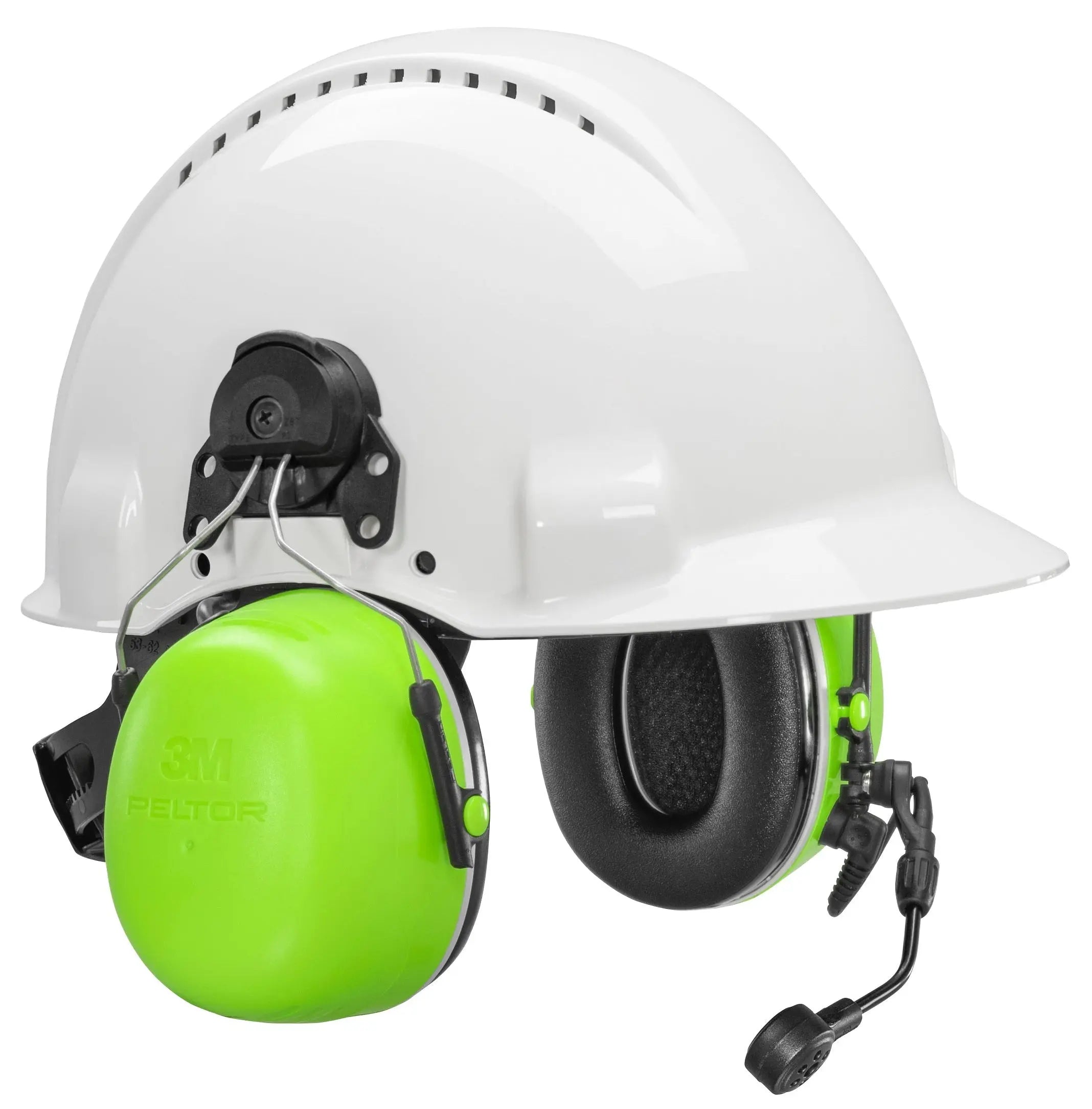 3M Peltor 7100099881 MT73H450P3E-77-GB CH-5 High Attenuation Headset with Flex Connector, Hard Hat Model, 1 Each