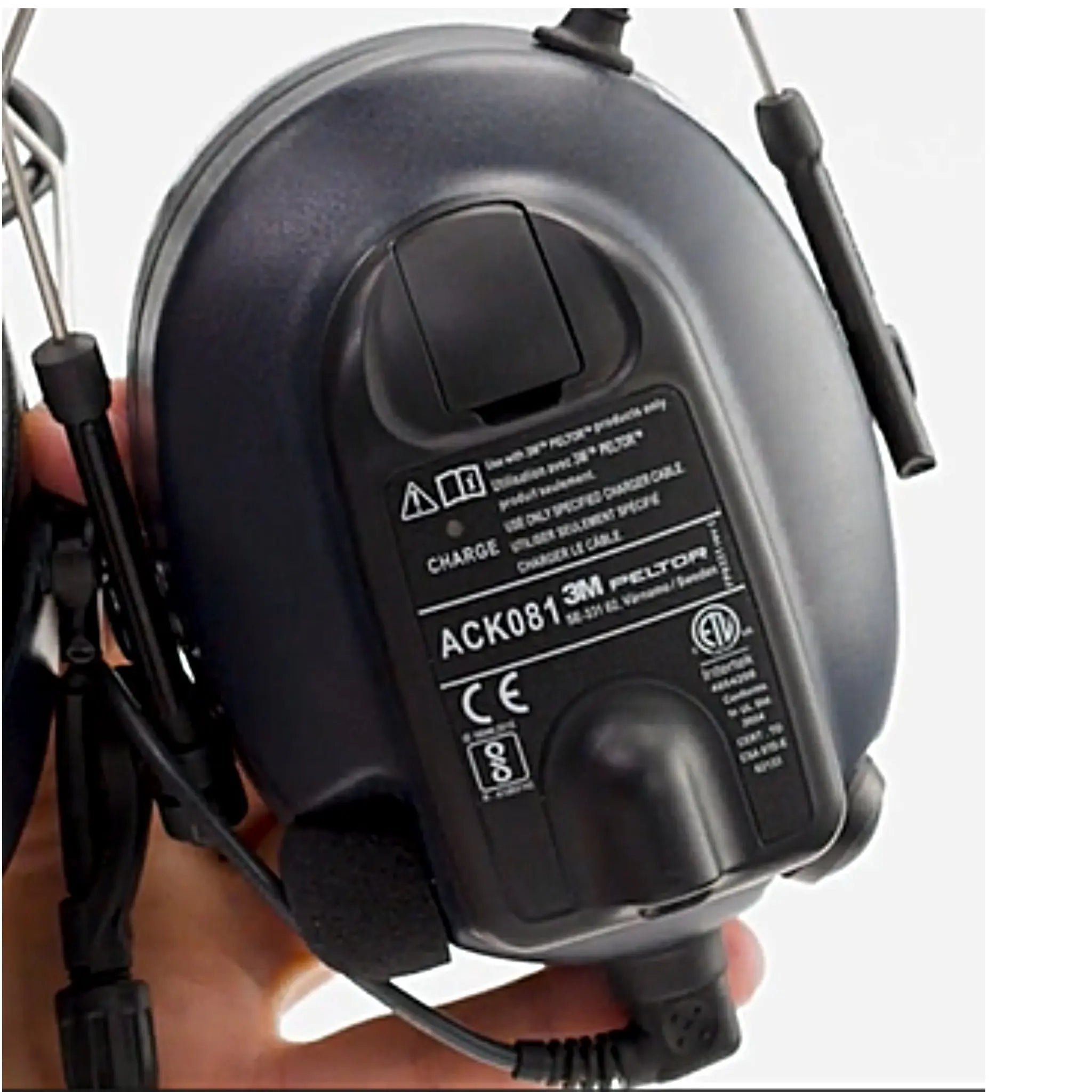 3M Peltor WS LiteCom Pro III MT73H7A4D10-NA, Headband, Blue, Outer