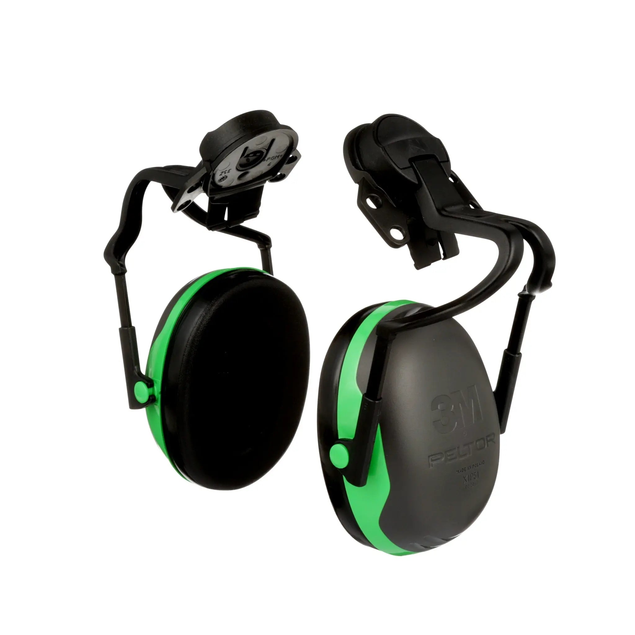 3M™ PELTOR™ X1P51E- US Earmuff Full Brim Hard Hat Attached, 10/CS