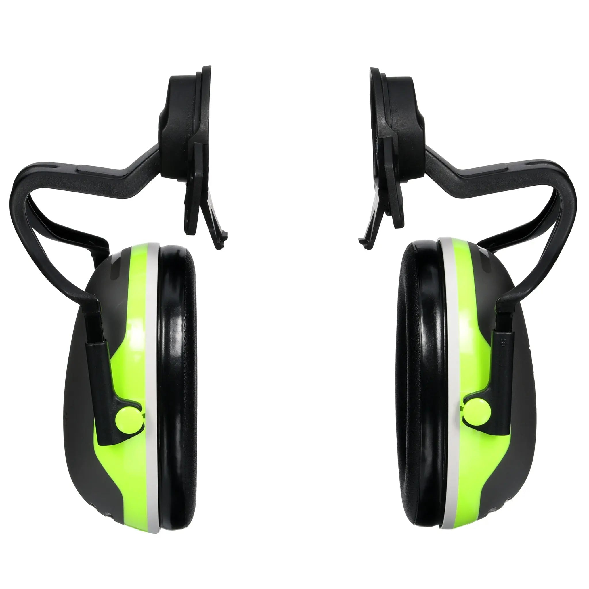 3MPELTOR X4P51E - Full Brim Hard Hat Earmuffs, Black/Green, Case of 10
