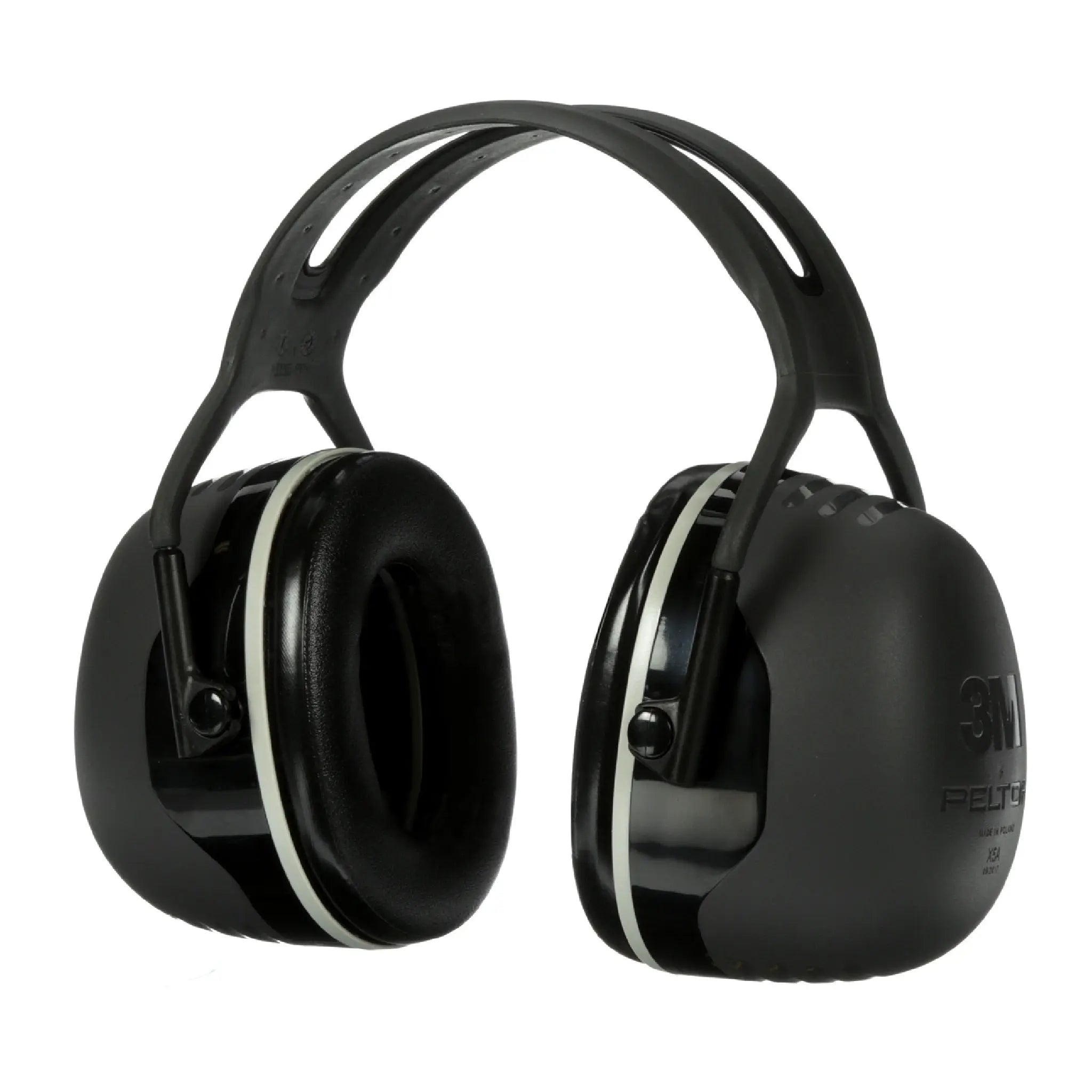 3M Peltor X5A Over-the-Head Earmuffs, Black, Universal, 1 Each