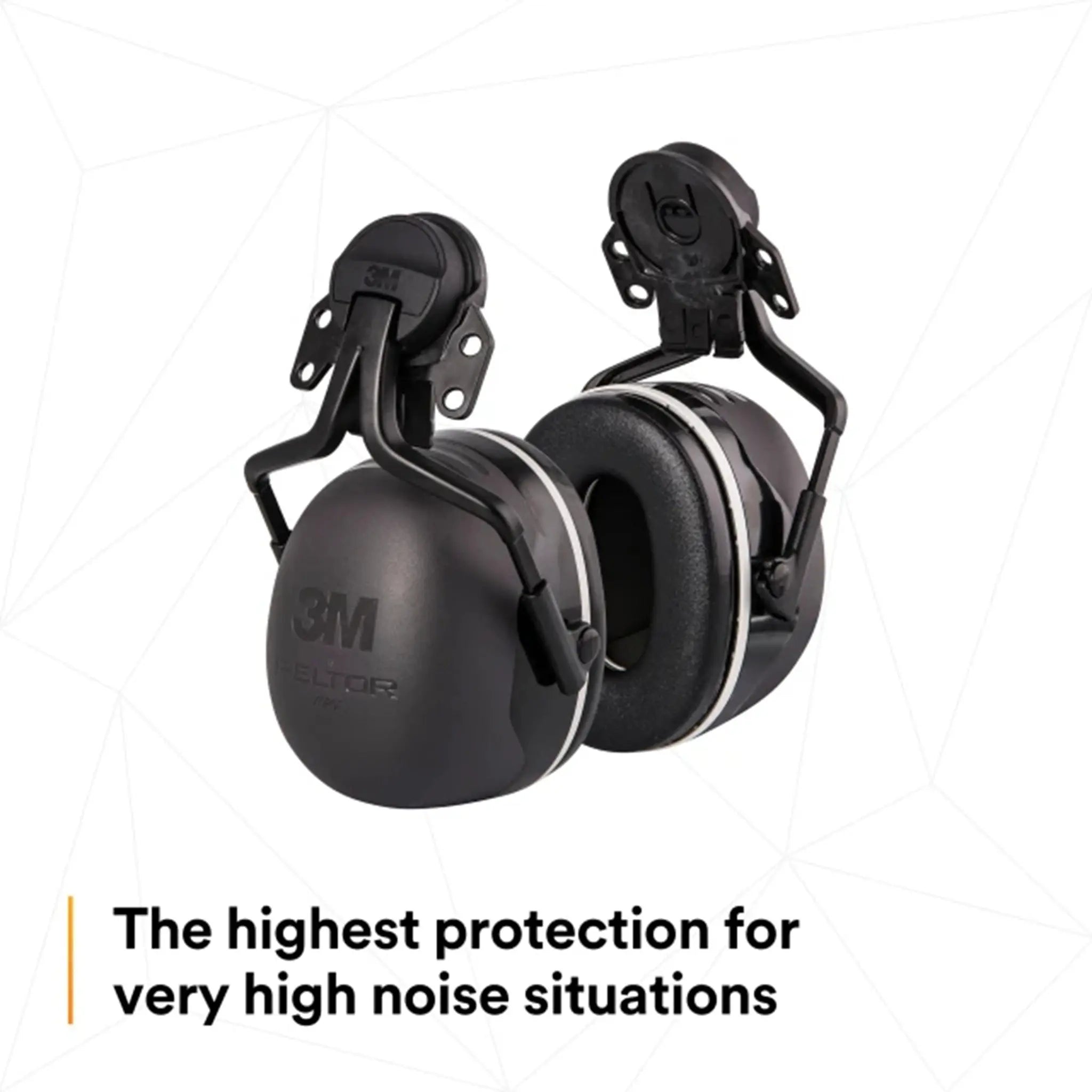 3M Peltor X5P5E Helmet Attached Earmuffs, Electrically Insulated, 1 Each