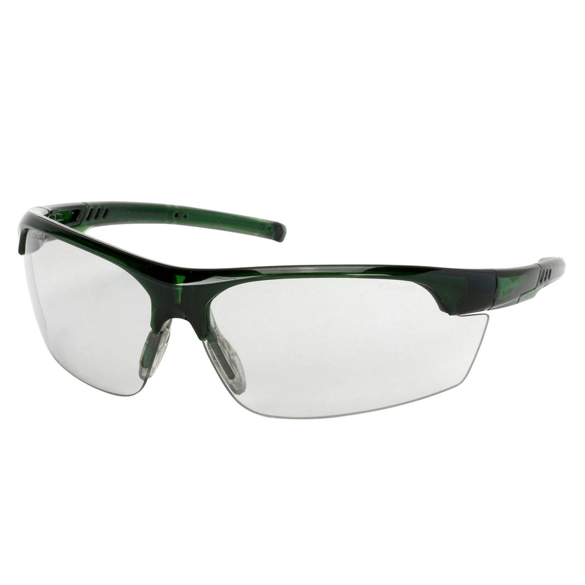 PIP Bouton Optical Xtricate-C 250-58-0551 Semi-Rimless Safety Glasses, Front Angled View