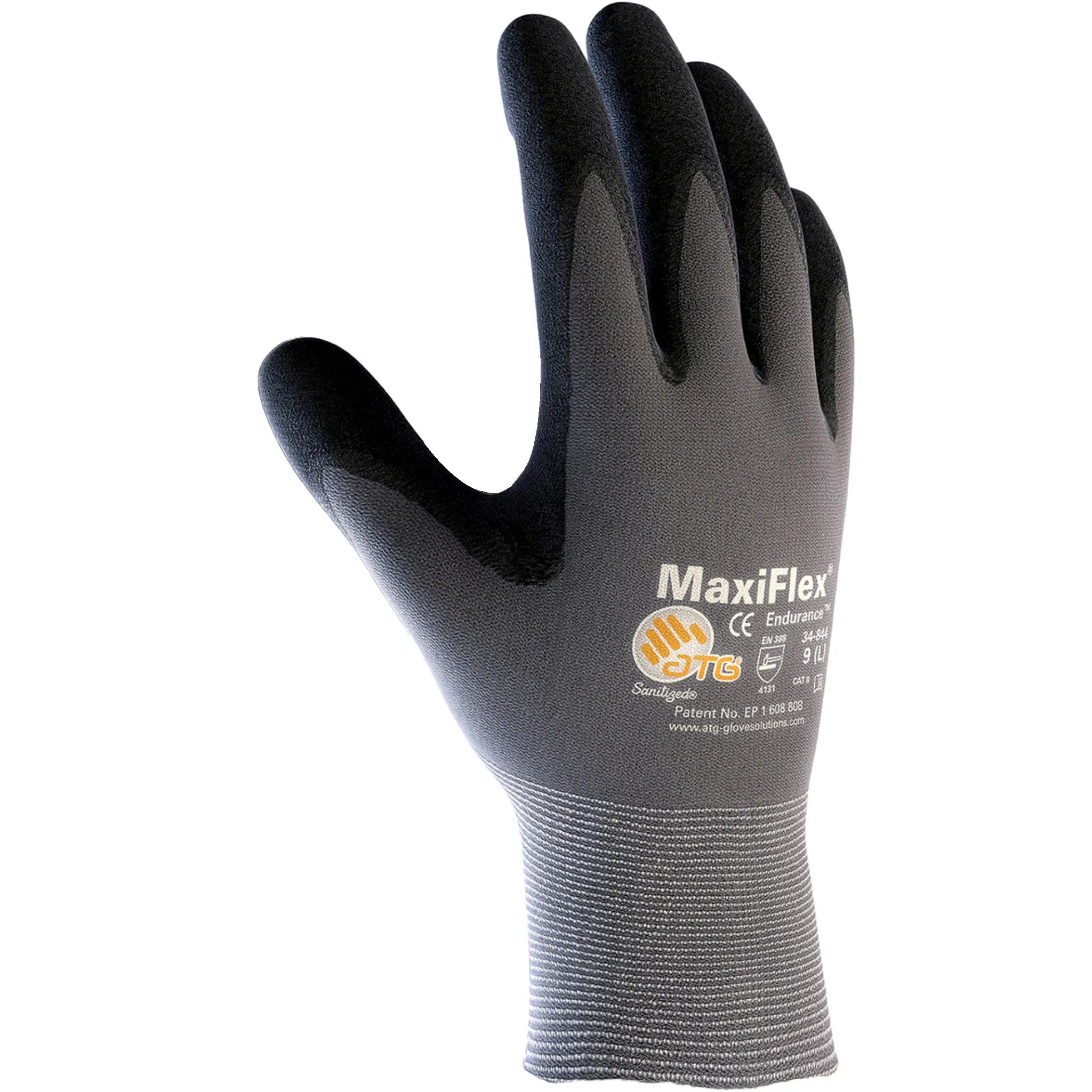 PIP ATG 34-844 MaxiFlex Endurance Seamless Knit Glove - Micro Dot Palm - Touchscreen Compatible, Back