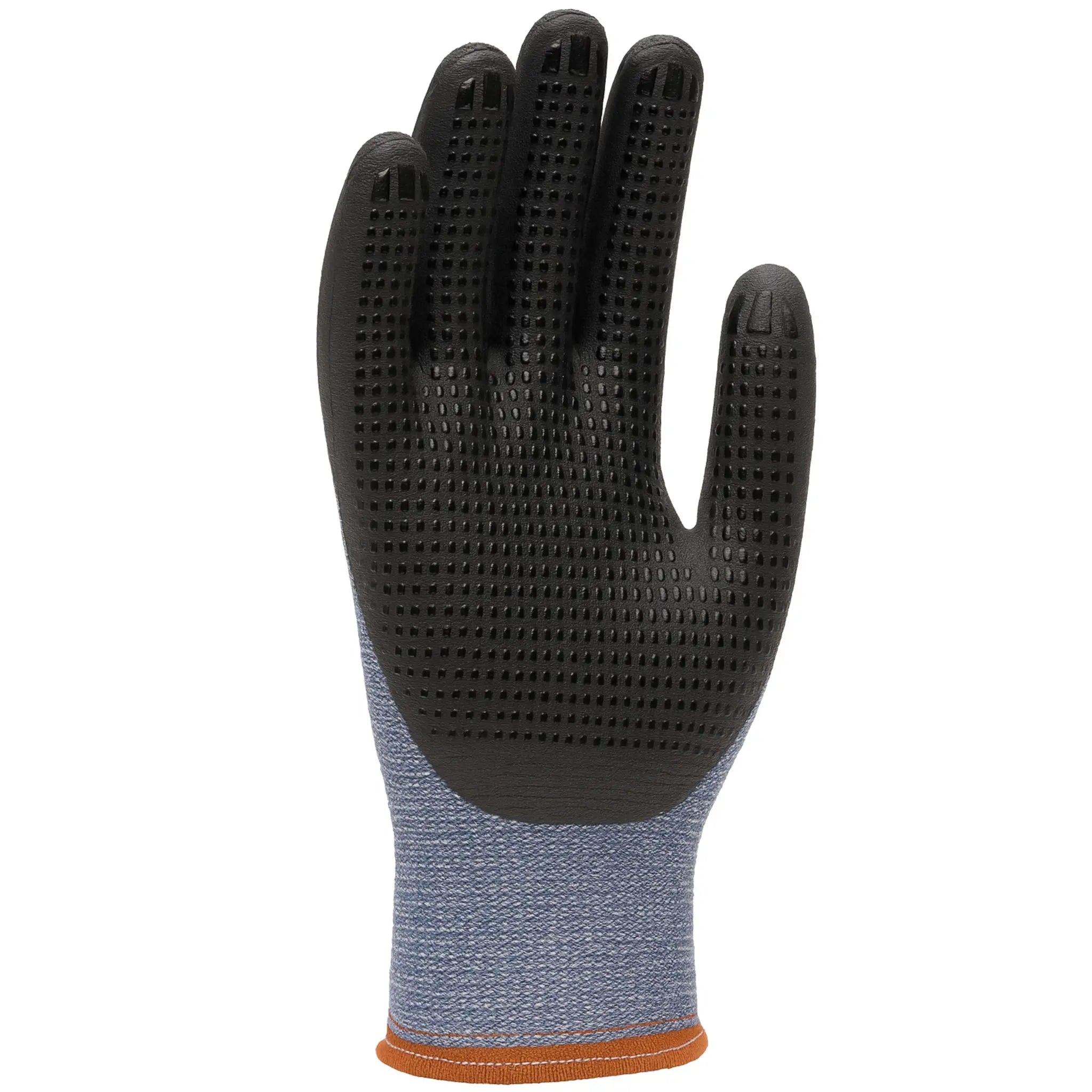PIP ATG 44-3445 MaxiCut Ultra DT Premium Nitrile Coated Gloves, Blue, Palm