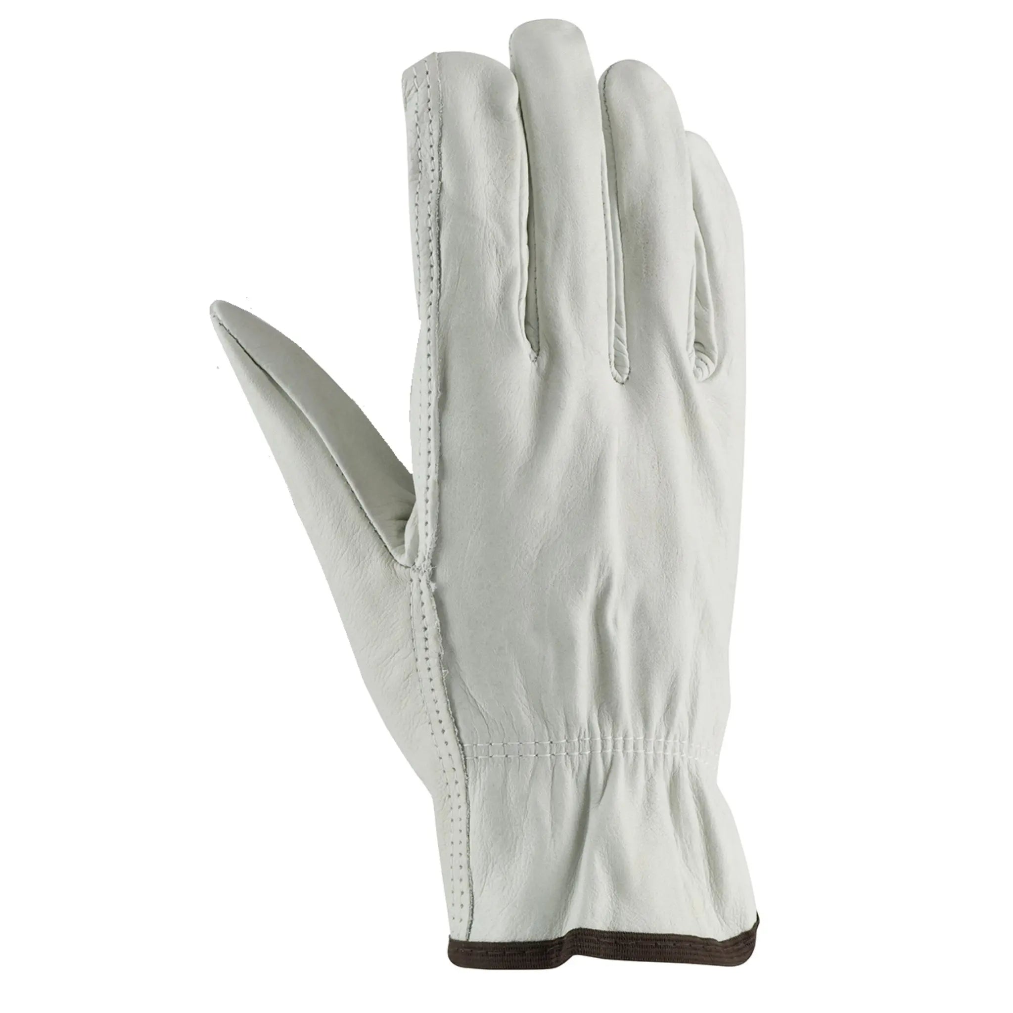 PIP 68-103 Regular Grade Top Grain Cowhide Leather Drivers Glove, Natural, Back