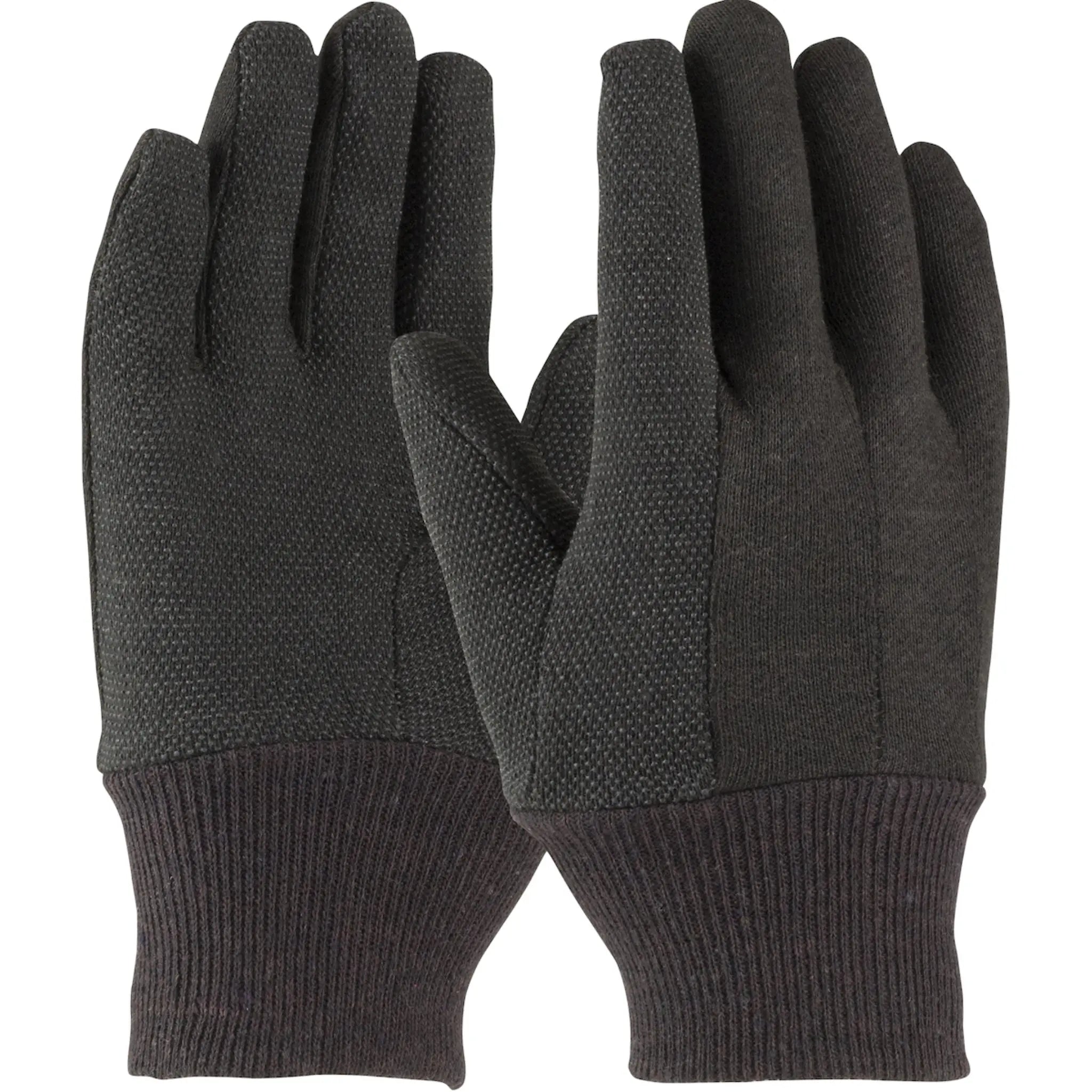 PIP 95-809PDC Regular Weight Polyester/Cotton Jersey Glove with PVC Dotted Grip, Ladies, Pair of 12, Main Image