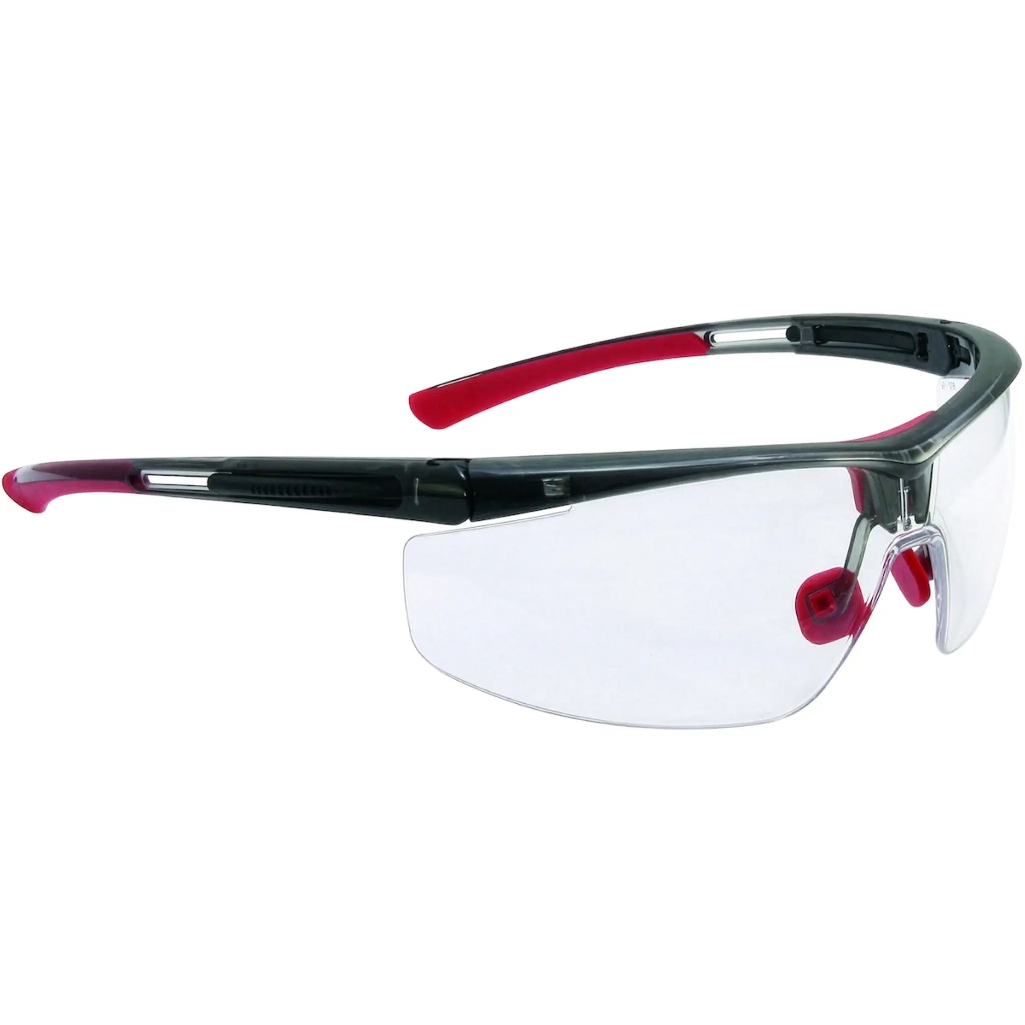 Honeywell North Adaptec T5900WTKHS Black Safety Glasses, Clear HydroShield Lens-Main