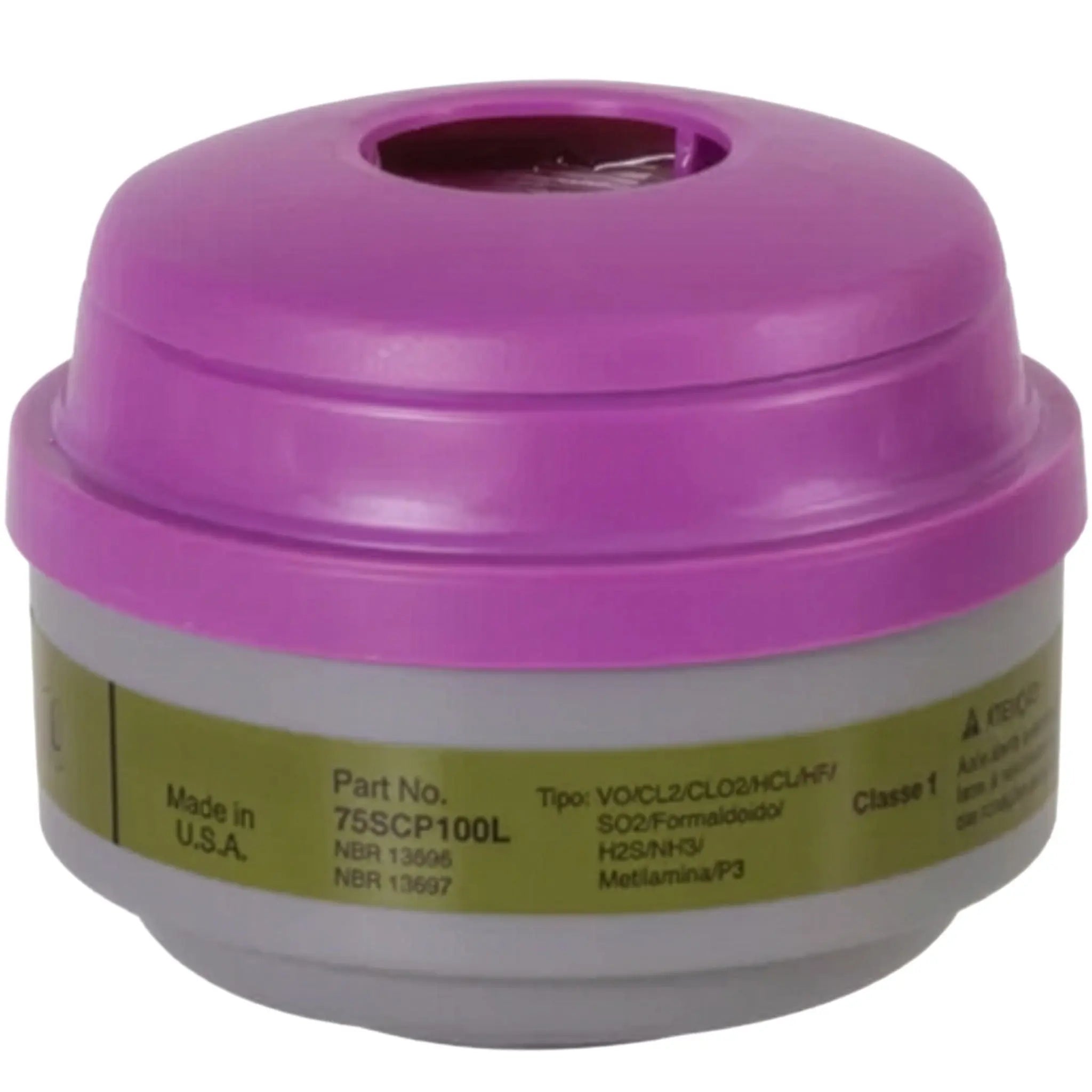 Honeywell North 75SCP100L N Series Defender Multi-Contaminant P100 Respirator Cartridge-Main_Image