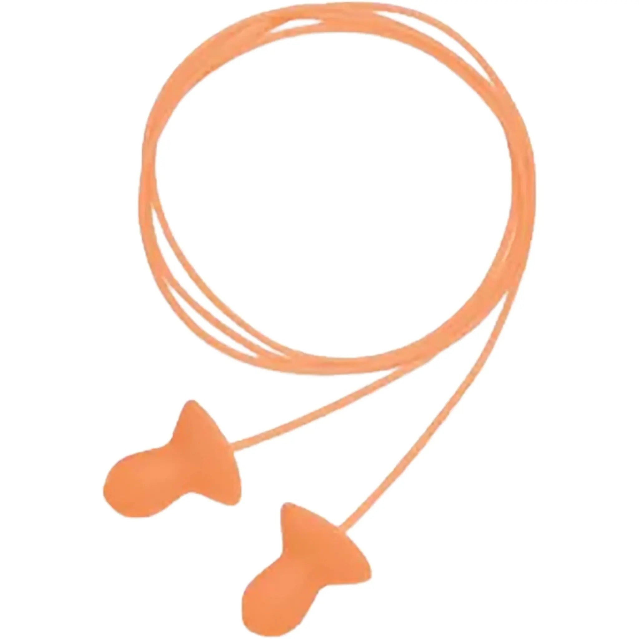 Honeywell Howard Leight Quiet QD30 Bell Shape Reusable PVC Corded Ear Plugs, NRR 26, Orange, One Size, Case of 1000