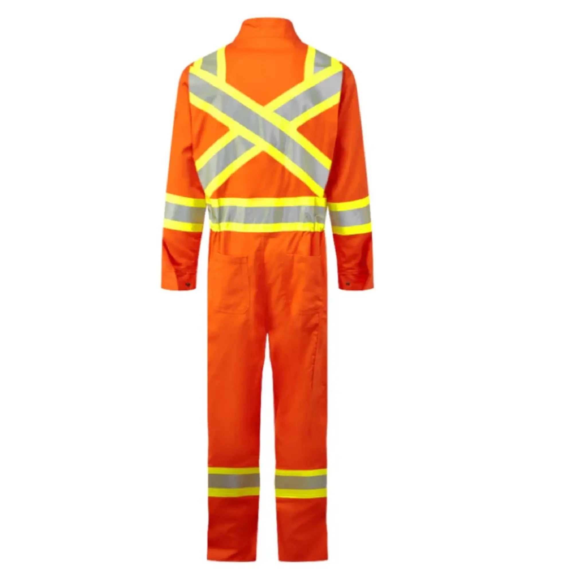 Port West FR526ORR Bizflame 88/12 4" Xtra FR Coverall, Orange, 1 EachÂ