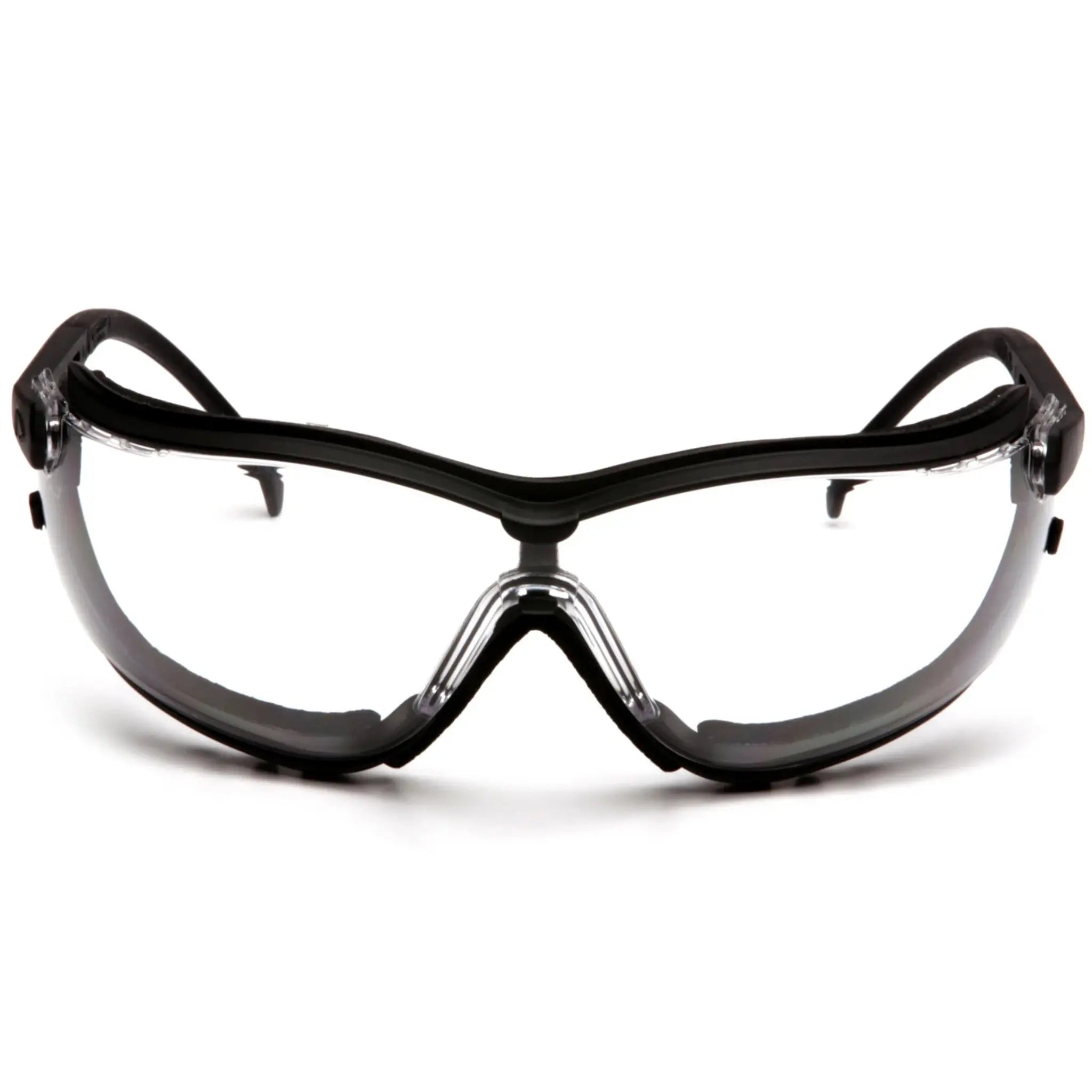 Pyramex V2G GB1810ST Goggles, Black Body, Clear H2X Anti-Fog Lens, 1 Each