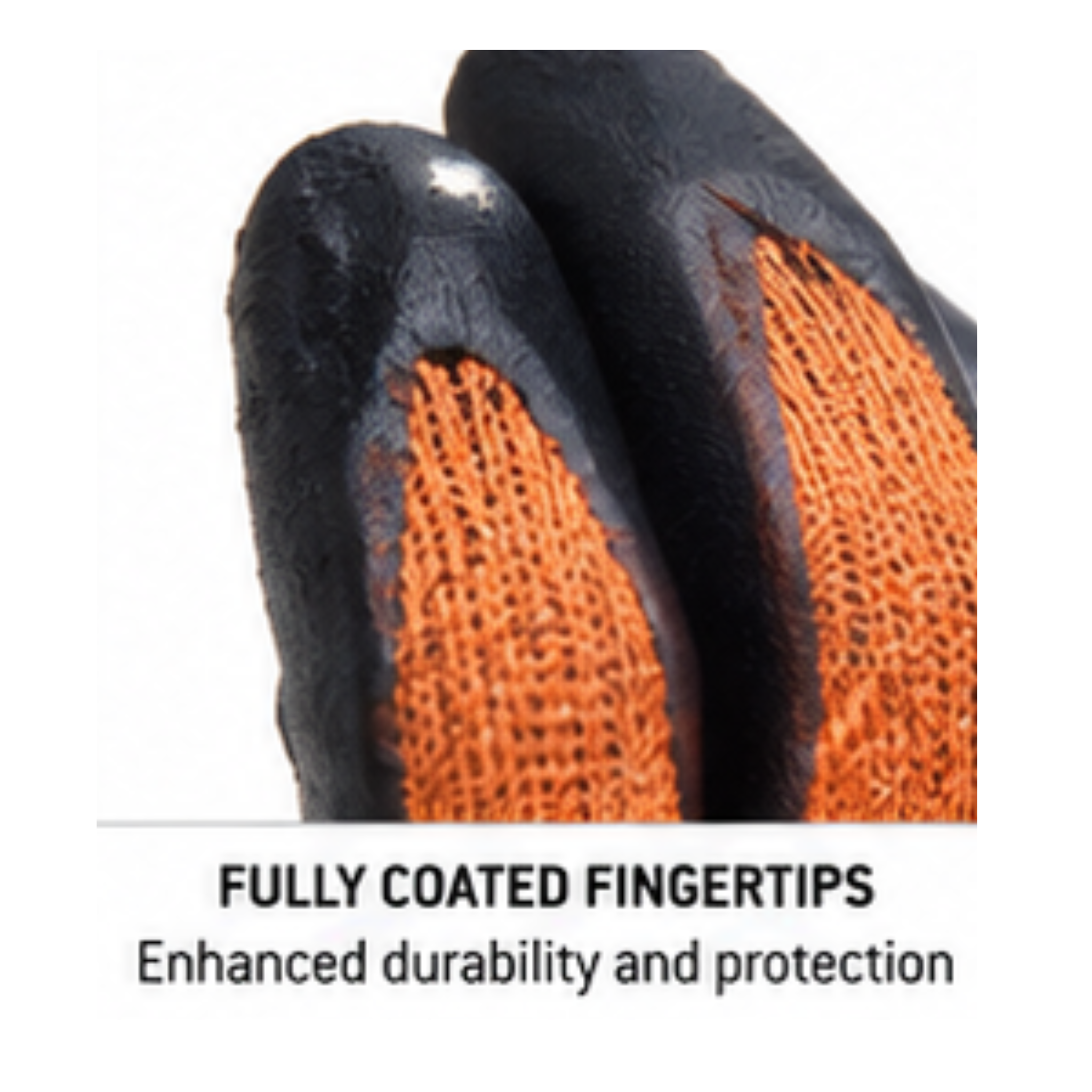 PYRAMEX GL622C Work Gloves, Fingertips