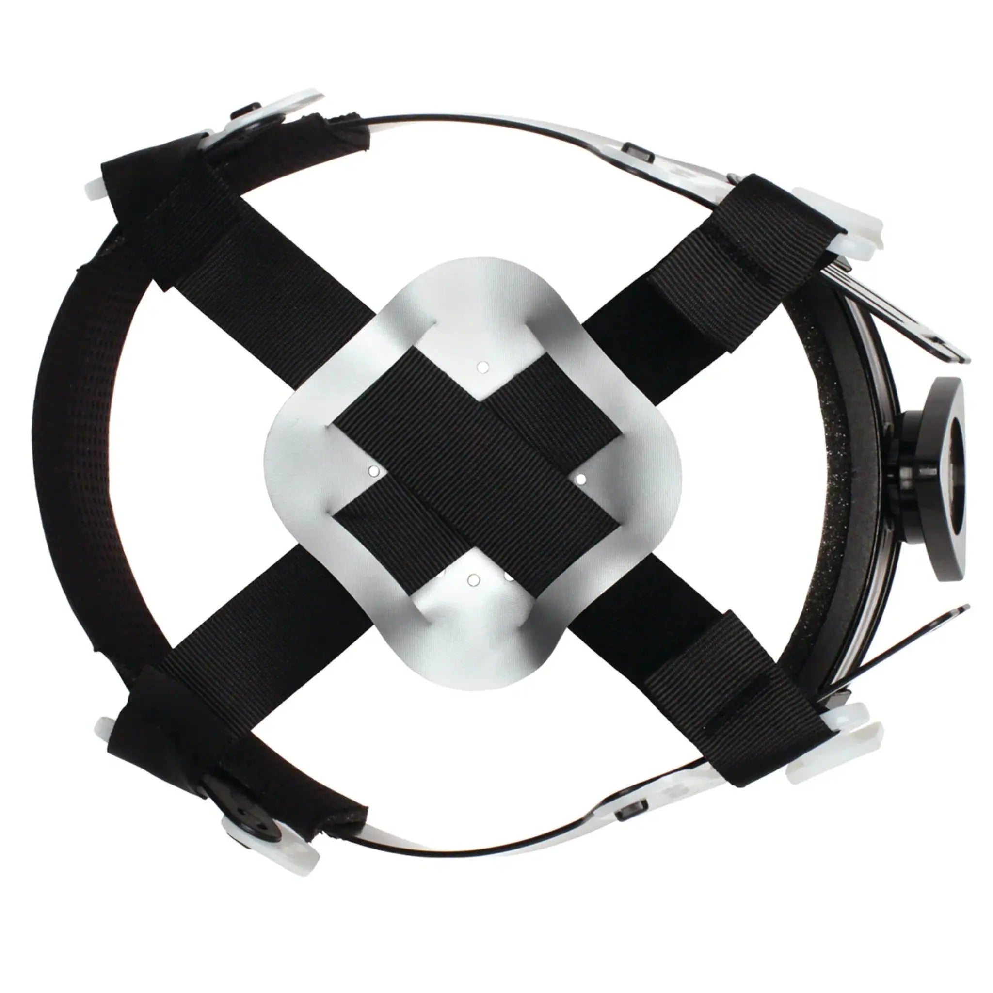 Pyramex Ridgeline Hydro Dipped 4 Point Standard Ratchet Full Brim Hard Hat, Inside Suspension