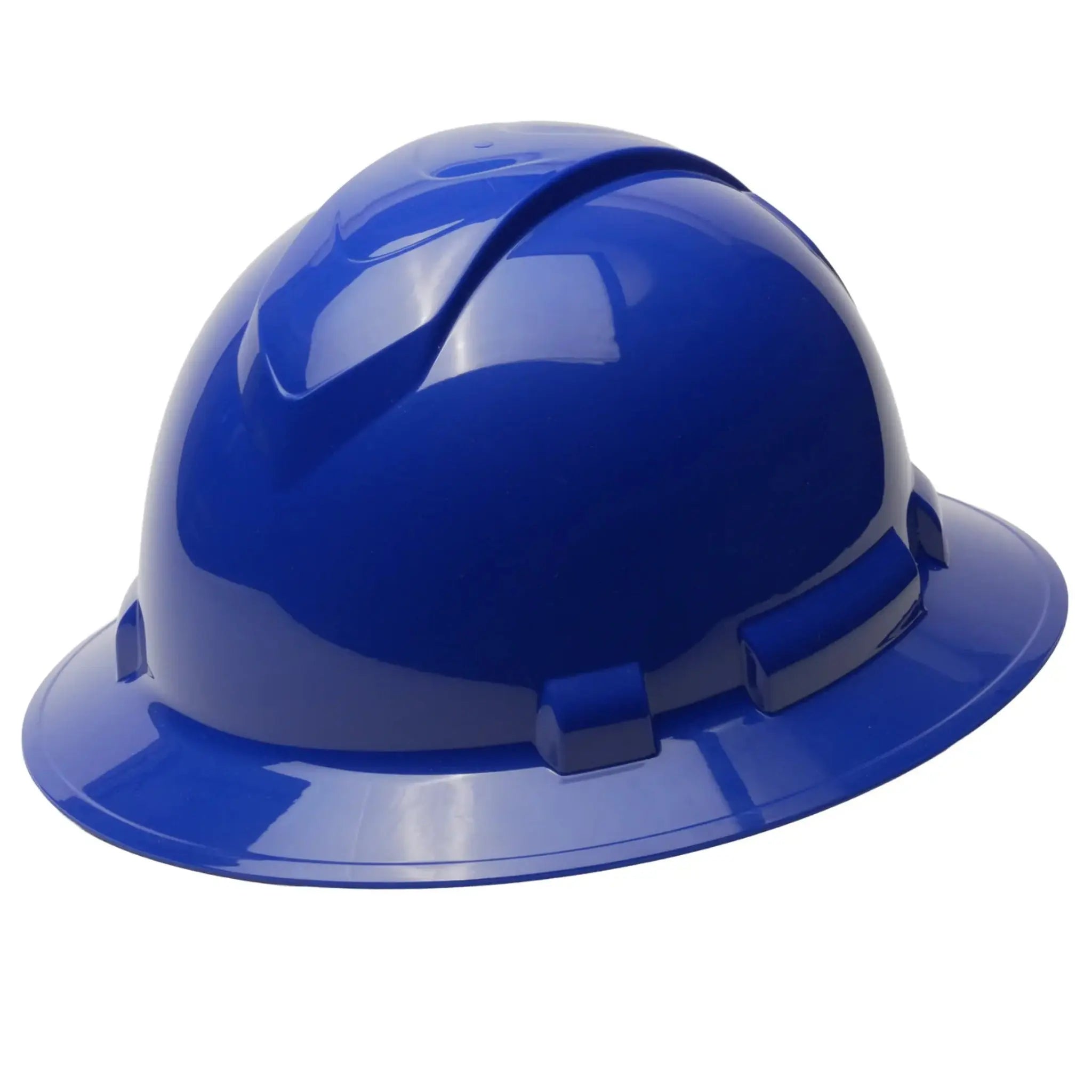 Pyramex Ridgeline 4 Point Standard Ratchet Full Brim Hard Hat, 1 Each