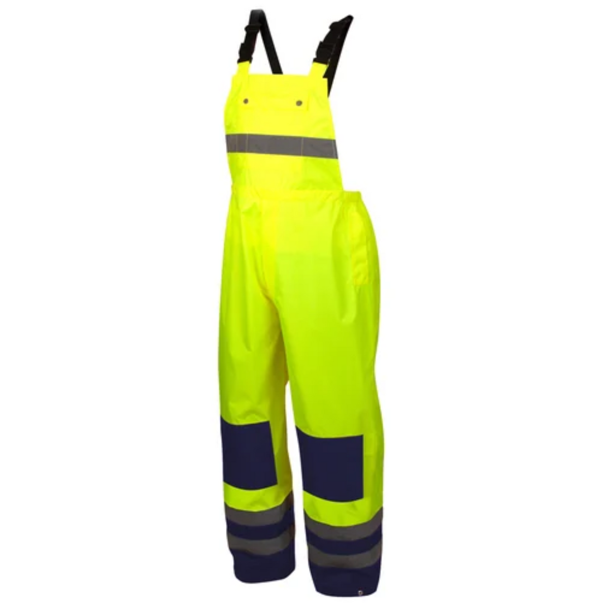 PYRAMEX RRWB3110 ANSI TYPE R CLASS E Polyurethane/Polyester Bib Pants, Main Image