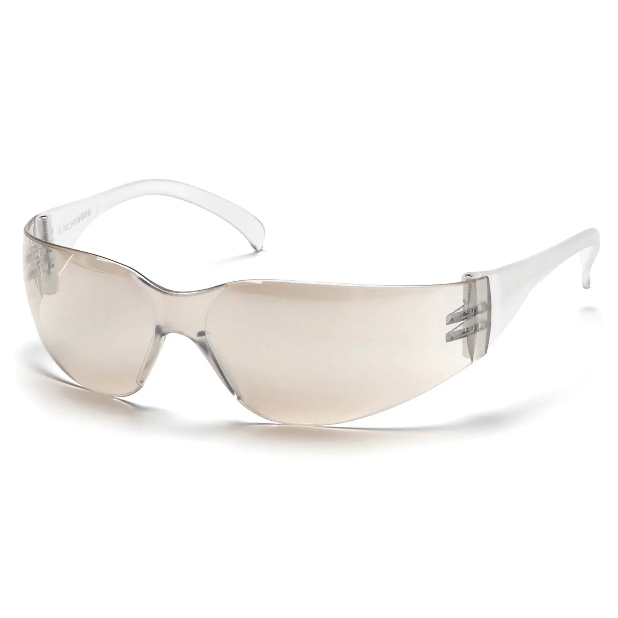 Pyramex Intruder S4180S Safety Glasses, Indoor Outdoor Mirror Lens and Temples, One Size, 1 Each, Main Image