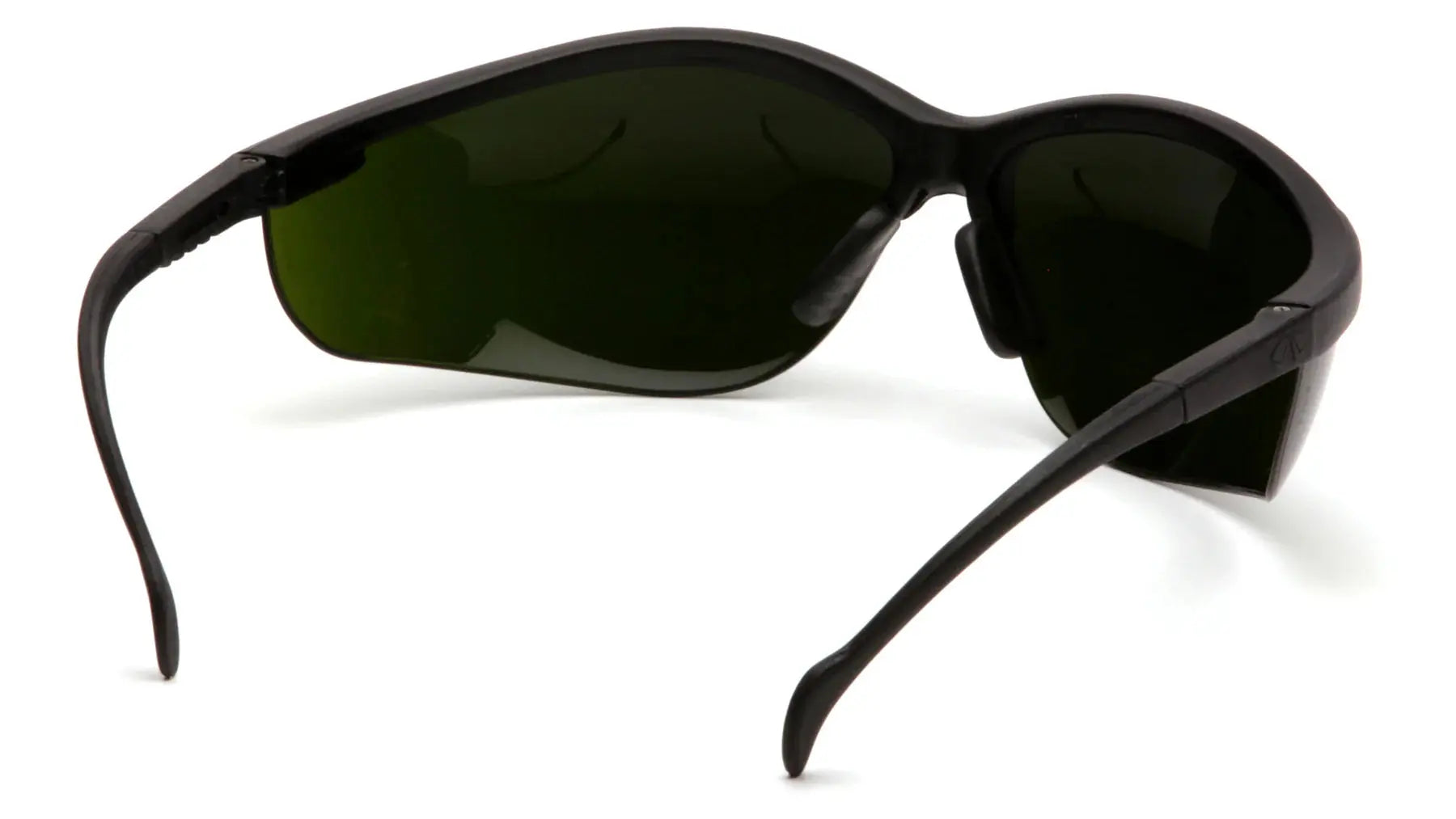 Pyramex Venture II Safety Glasses with Black Frame, 1 Each